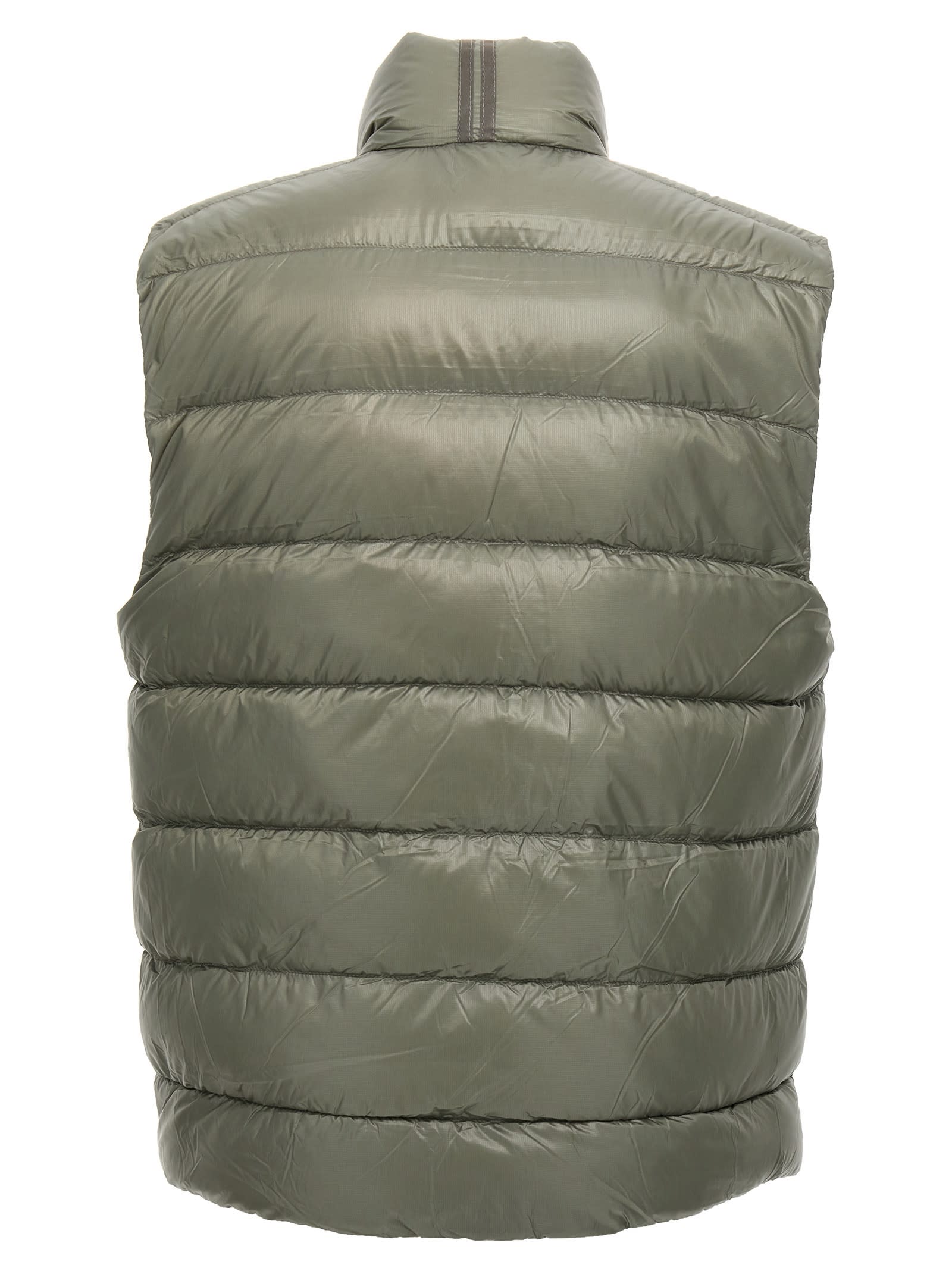 Shop Canada Goose Crofton Vest In Green