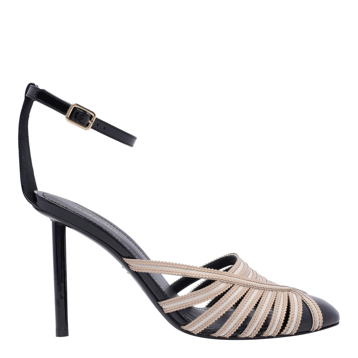 Shop Ferragamo Strappy Pumps In Black