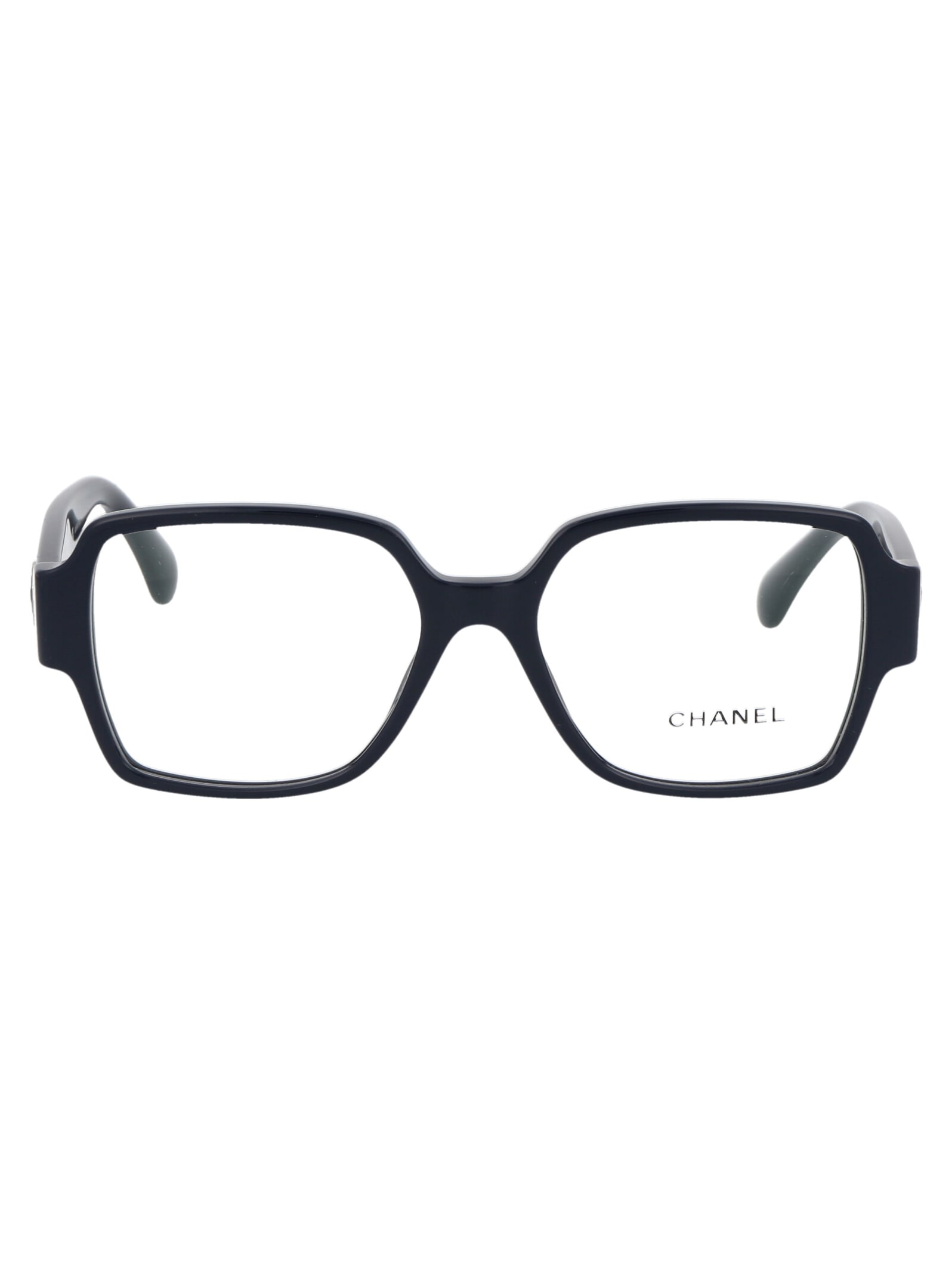 Pre-owned Chanel 0ch3438 Glasses In 1643 Blue