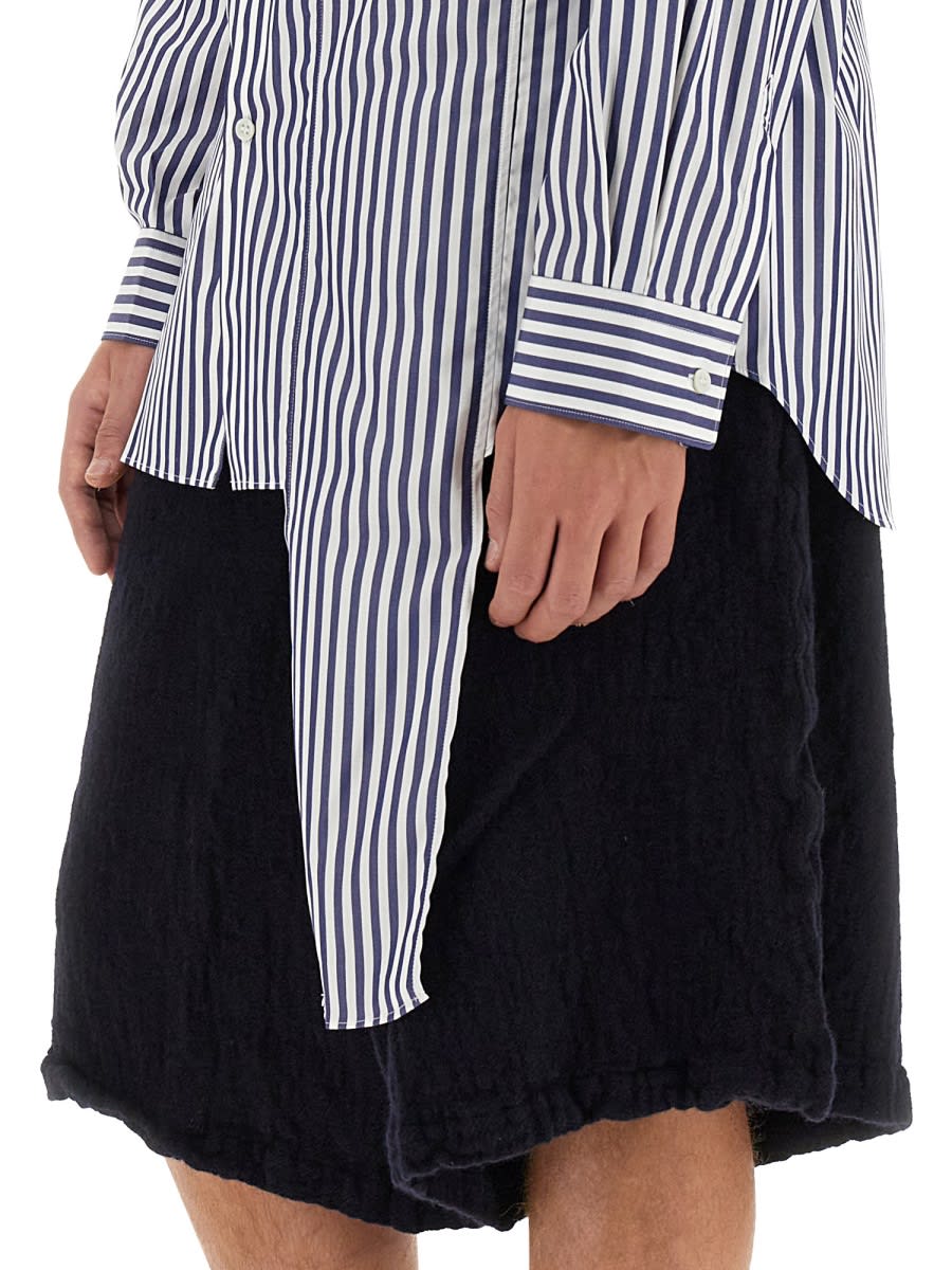 COMME DES GARÇONS SHIRT ASYMMETRICAL SHIRT