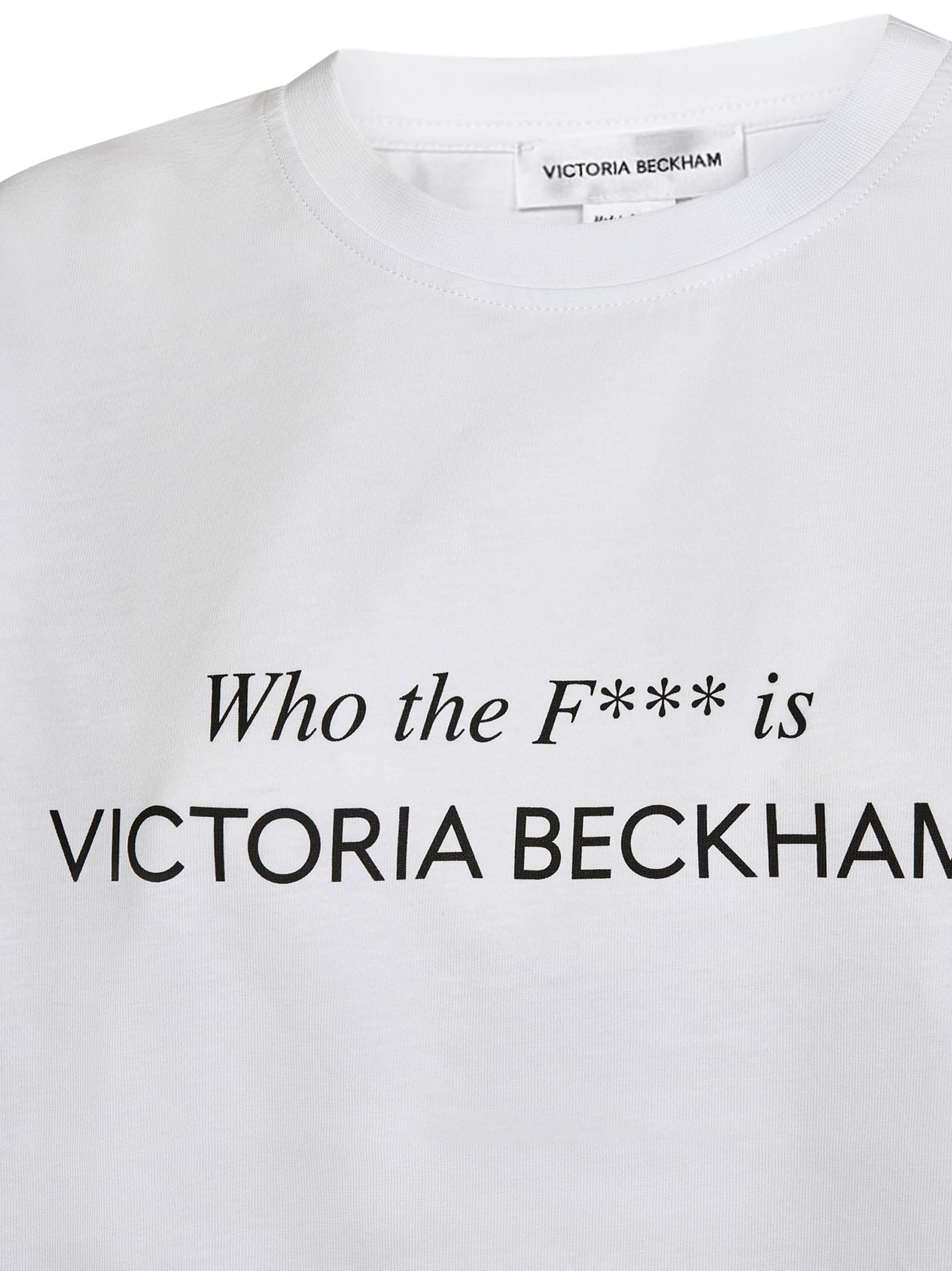 VICTORIA BECKHAM WHO THE F*** IS T-SHIRT 