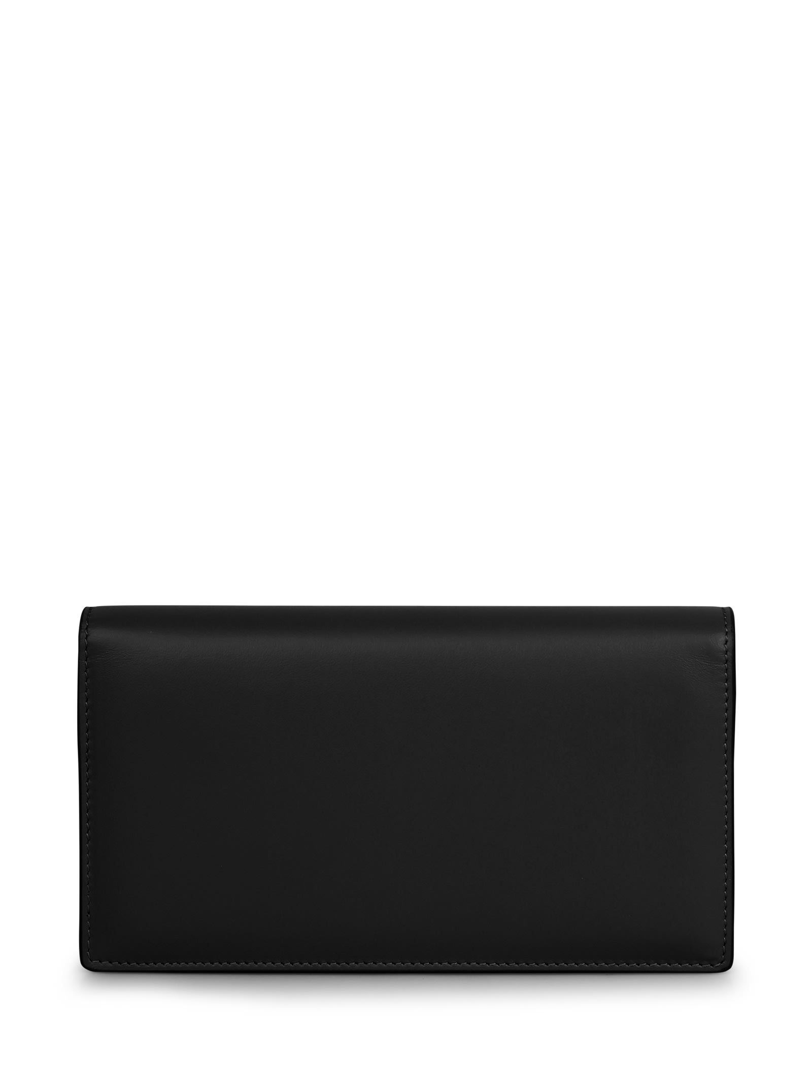 Shop Dolce & Gabbana Logo-embossed Leather Crossbody Bag