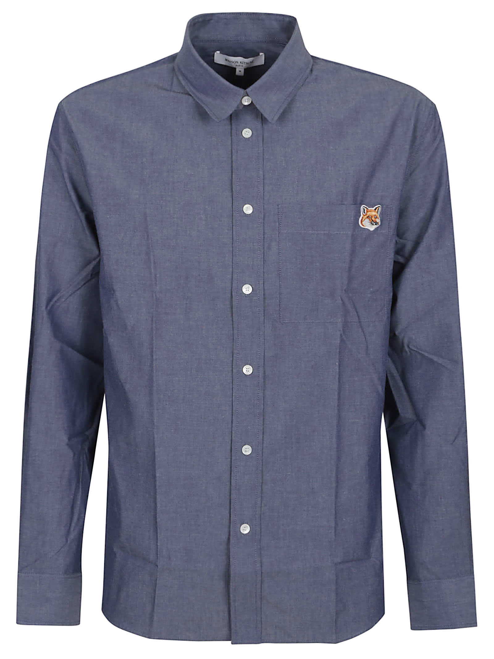Maison Kitsuné Fox Head Casual Shirt