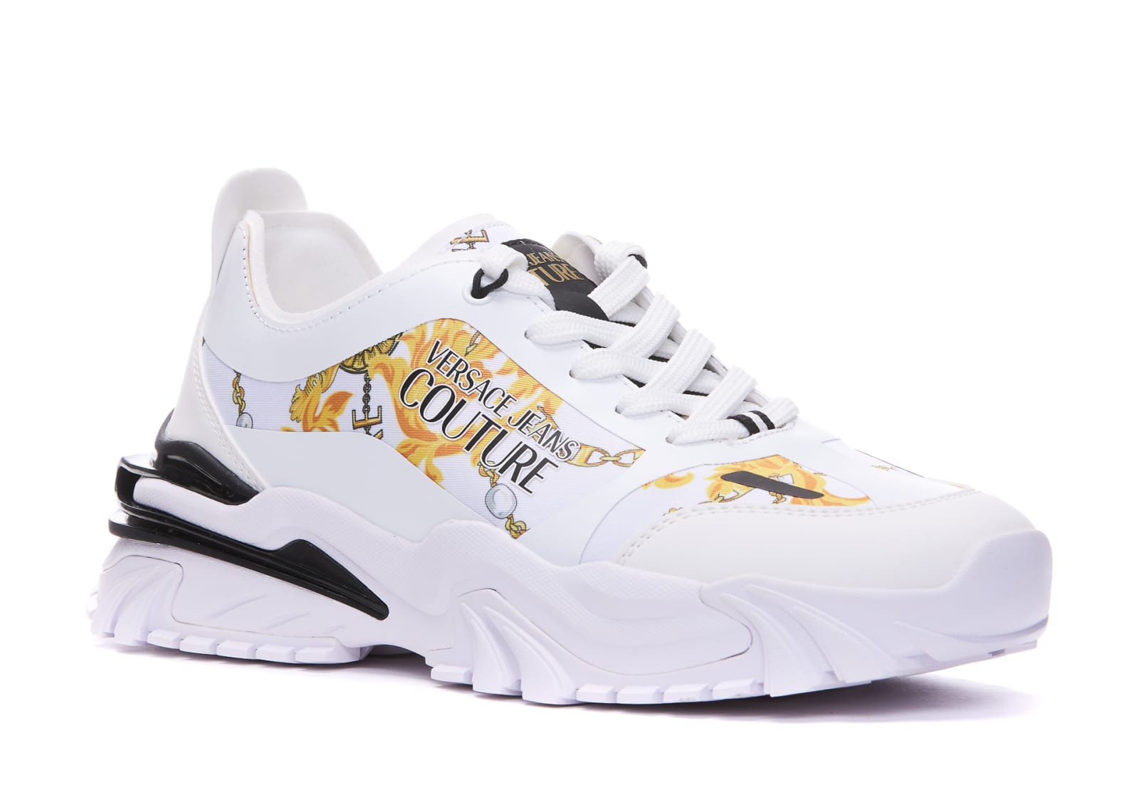 VERSACE JEANS COUTURE TRAIL TRACK CHAIN COUTURE SNEAKERS 