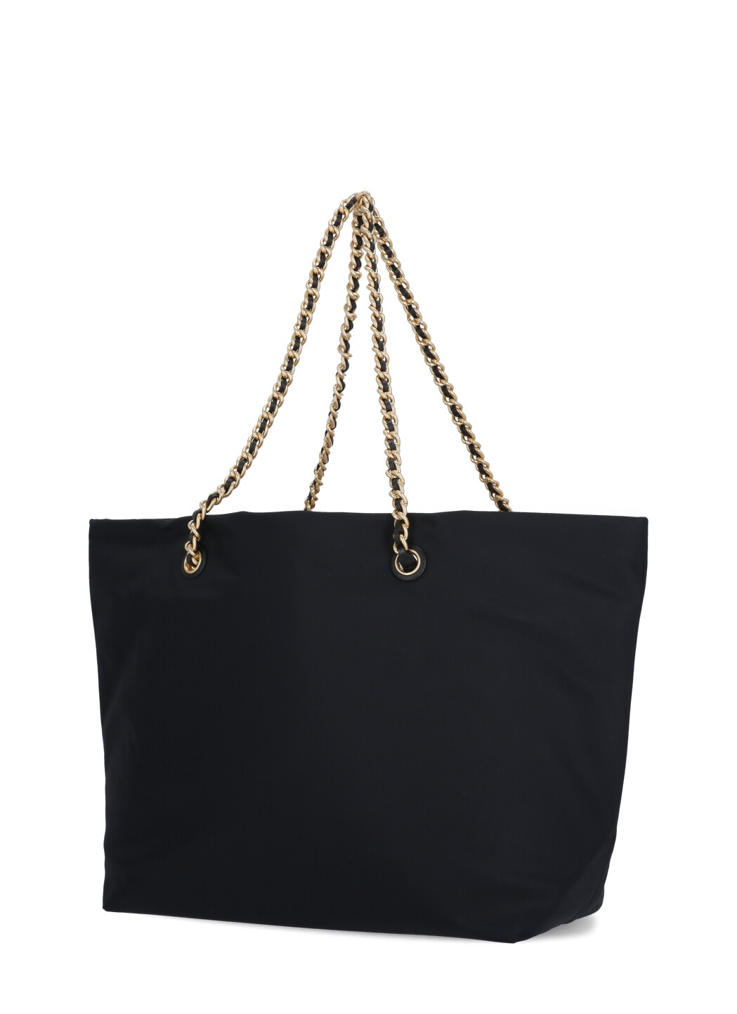 Shop Tory Burch Ella Chain Shopping Bag In Black