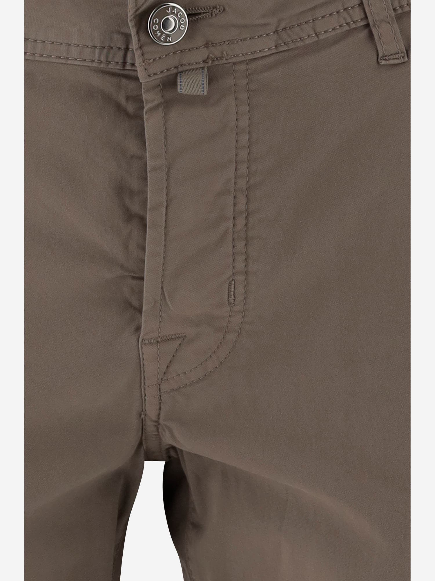 Jacob Cohen Stretch Cotton Short Pants In Beige