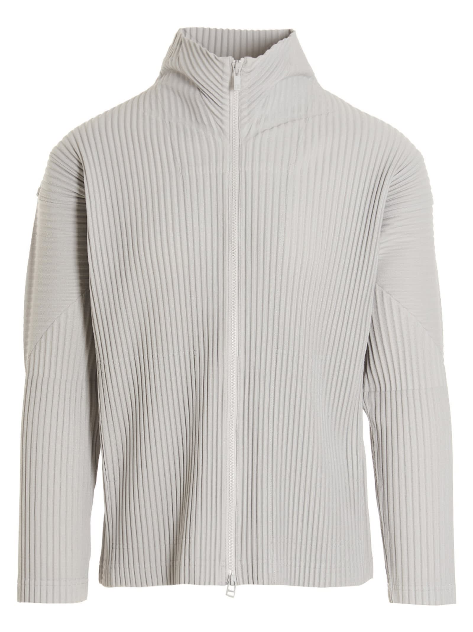 Pleated Cardigan