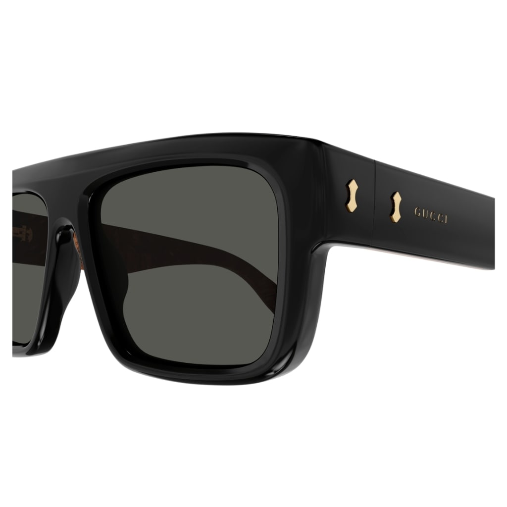 Shop Gucci Gg1461s 001 Sunglasses