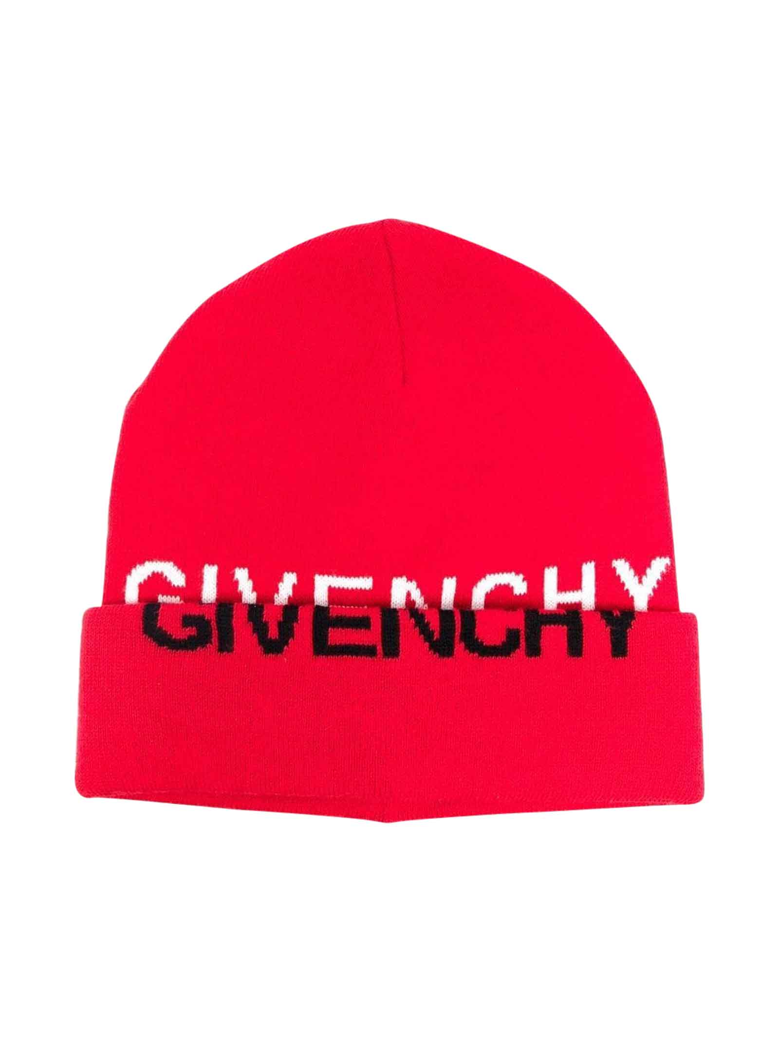 Givenchy Red Hat Unisex