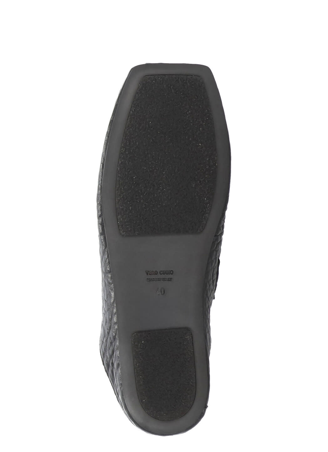 Uma Wang Square Toe Slip-on Slippers In Black