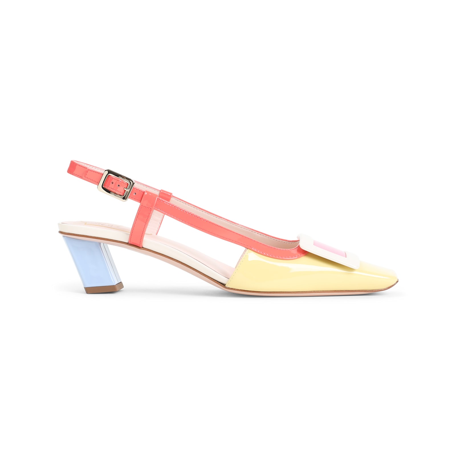 ROGER VIVIER MULTICOLOR BELLE VIVIER PUMPS 