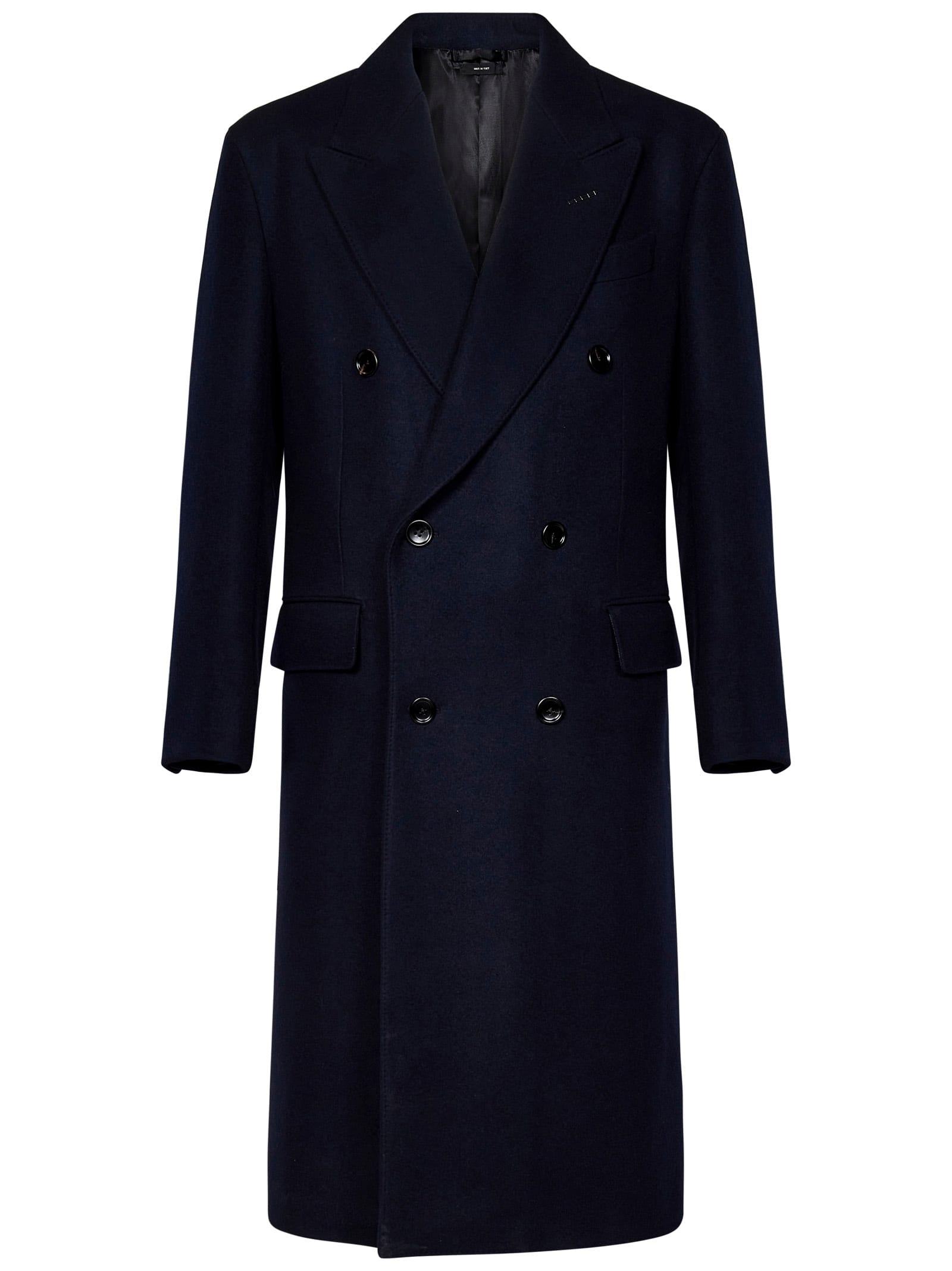 Shop Tom Ford Coat In Blue