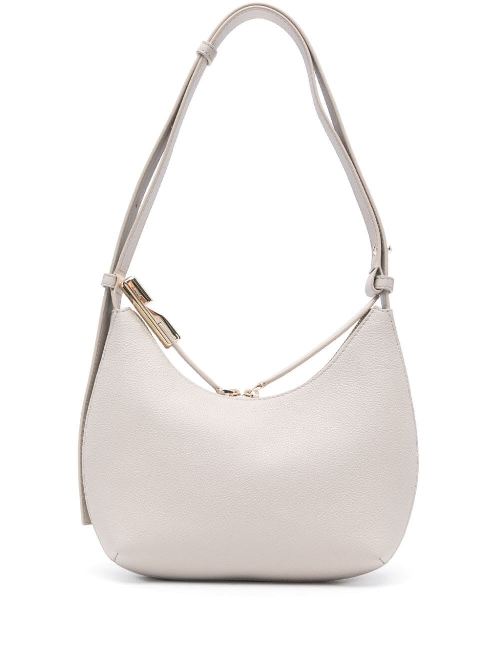 Shop Furla Goccia S Shoulder Bag In Vanille