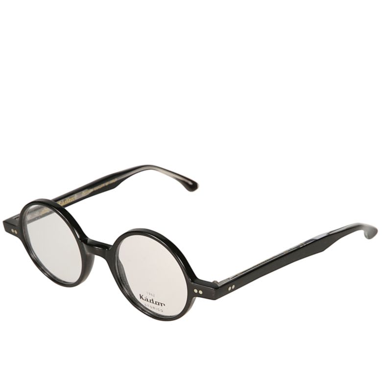 Kador Epoque Round-frame Glasses In Black