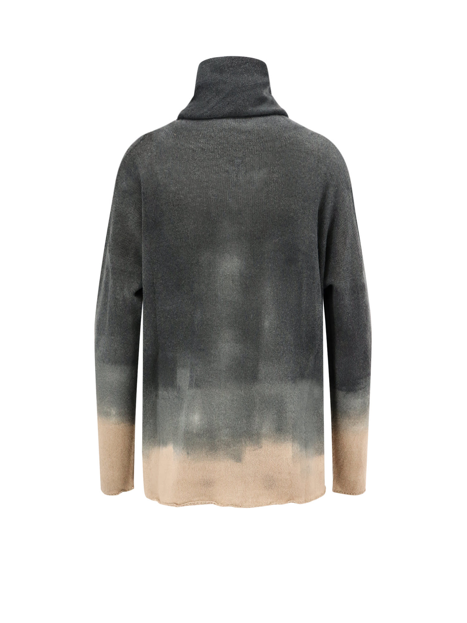 F Cashmere Bruco 7 Cashmere Turtleneck Sweater In Black