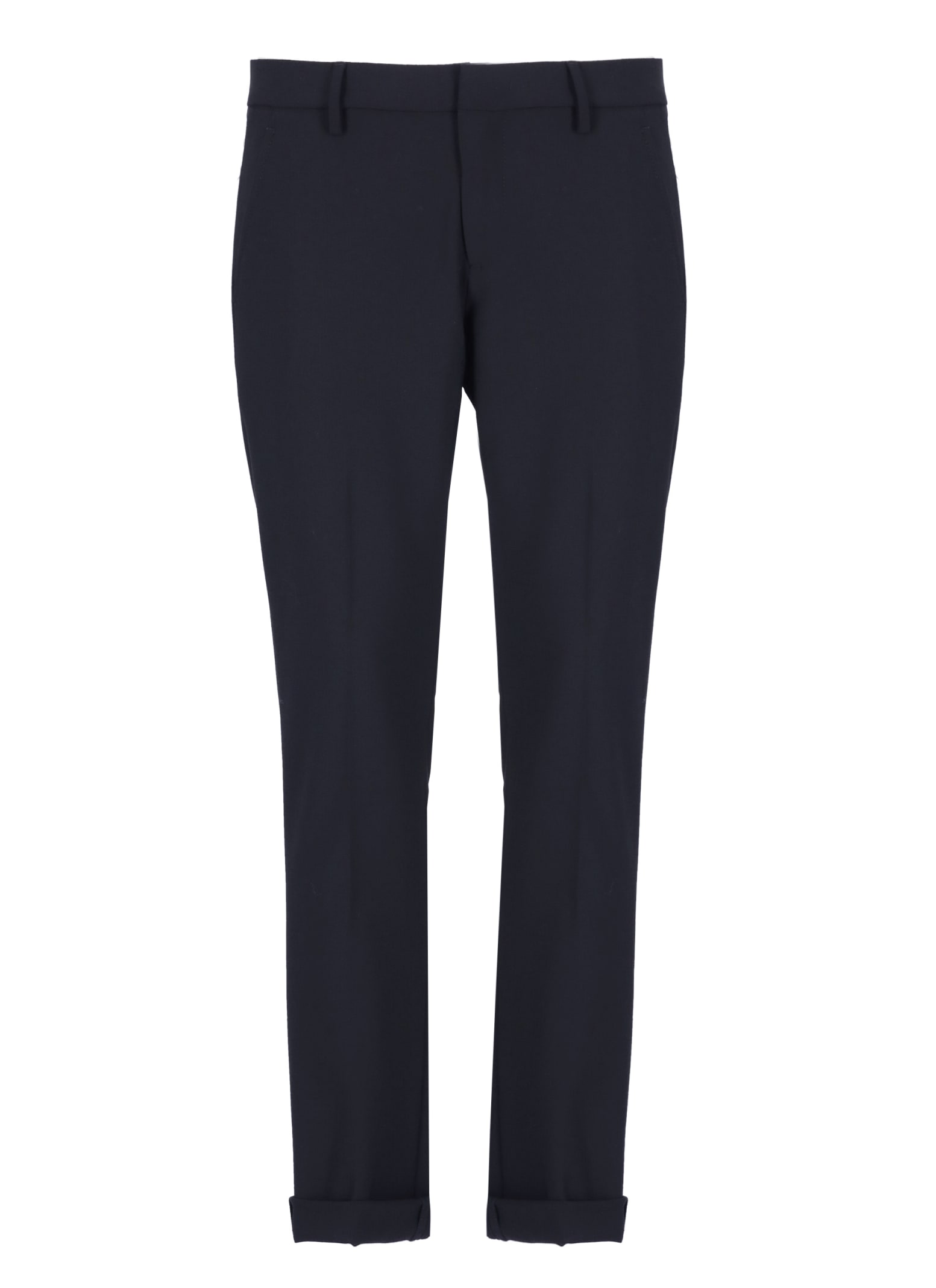 Shop Dondup Gaubert Trousers In Blue