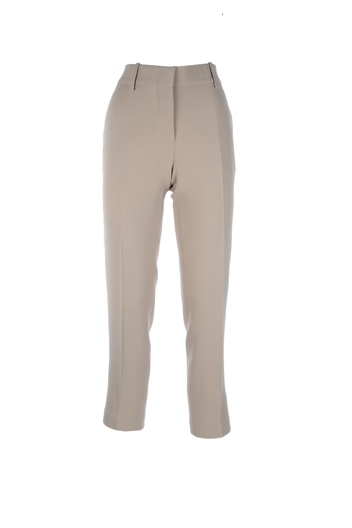 Ermanno Scervino Cropped Trousers In Gray
