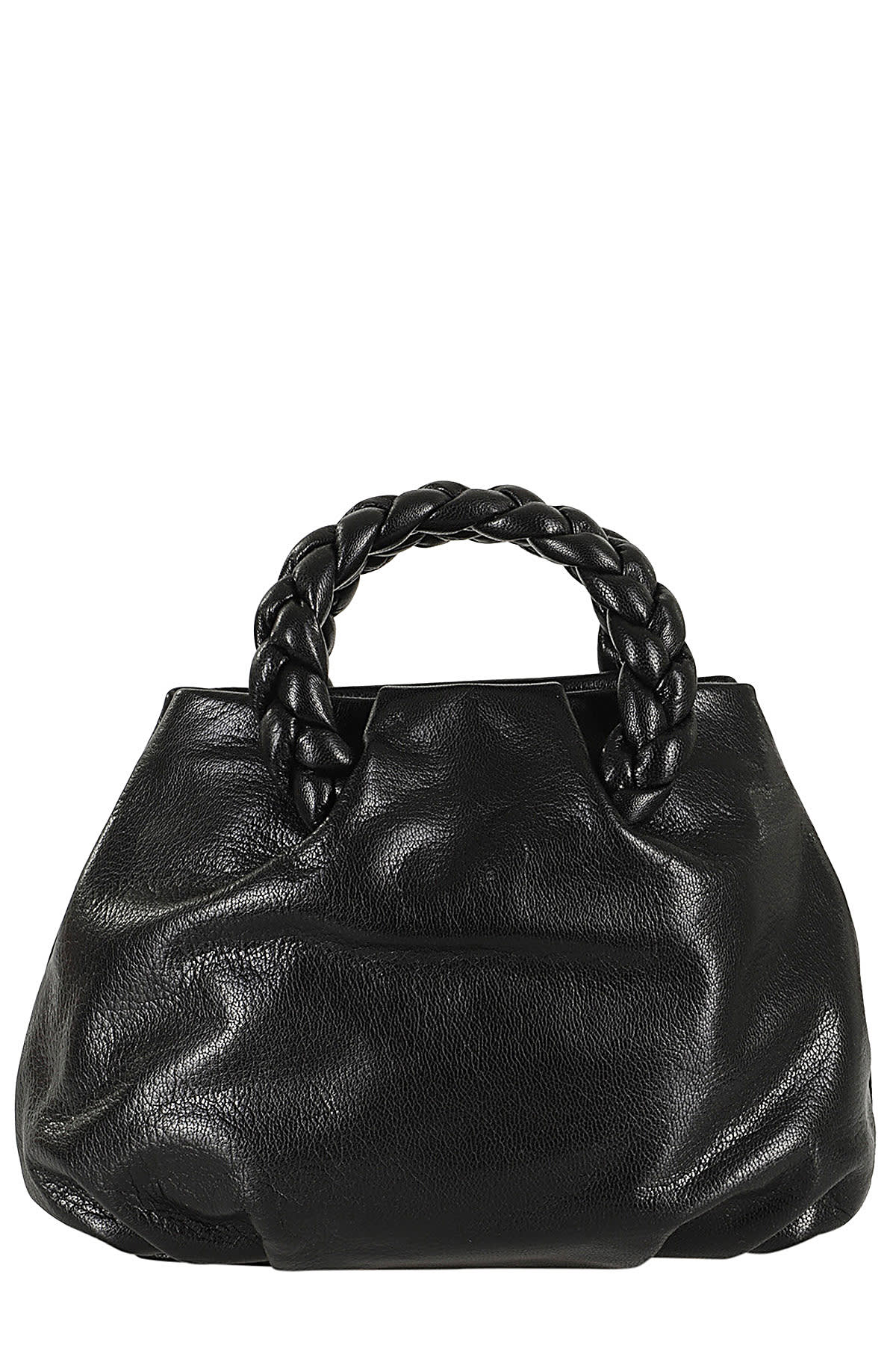 Shop Hereu Bombon M Supple Shiny In Black