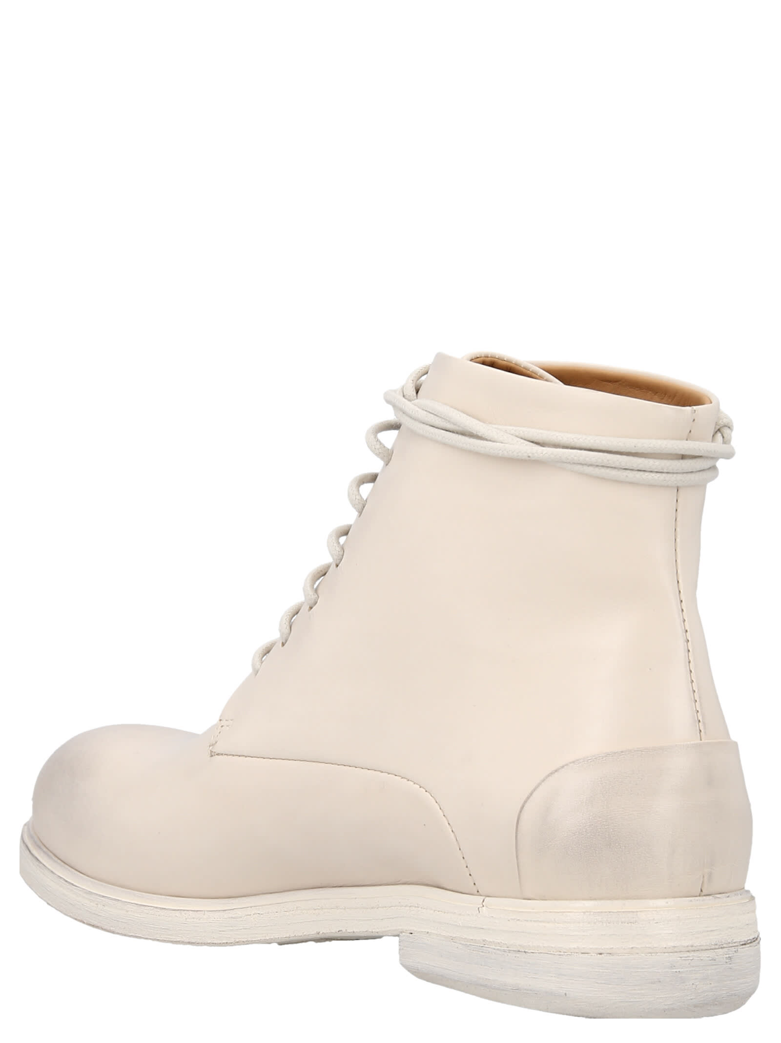 Shop Marsèll Zucca Media Ankle Boots In White