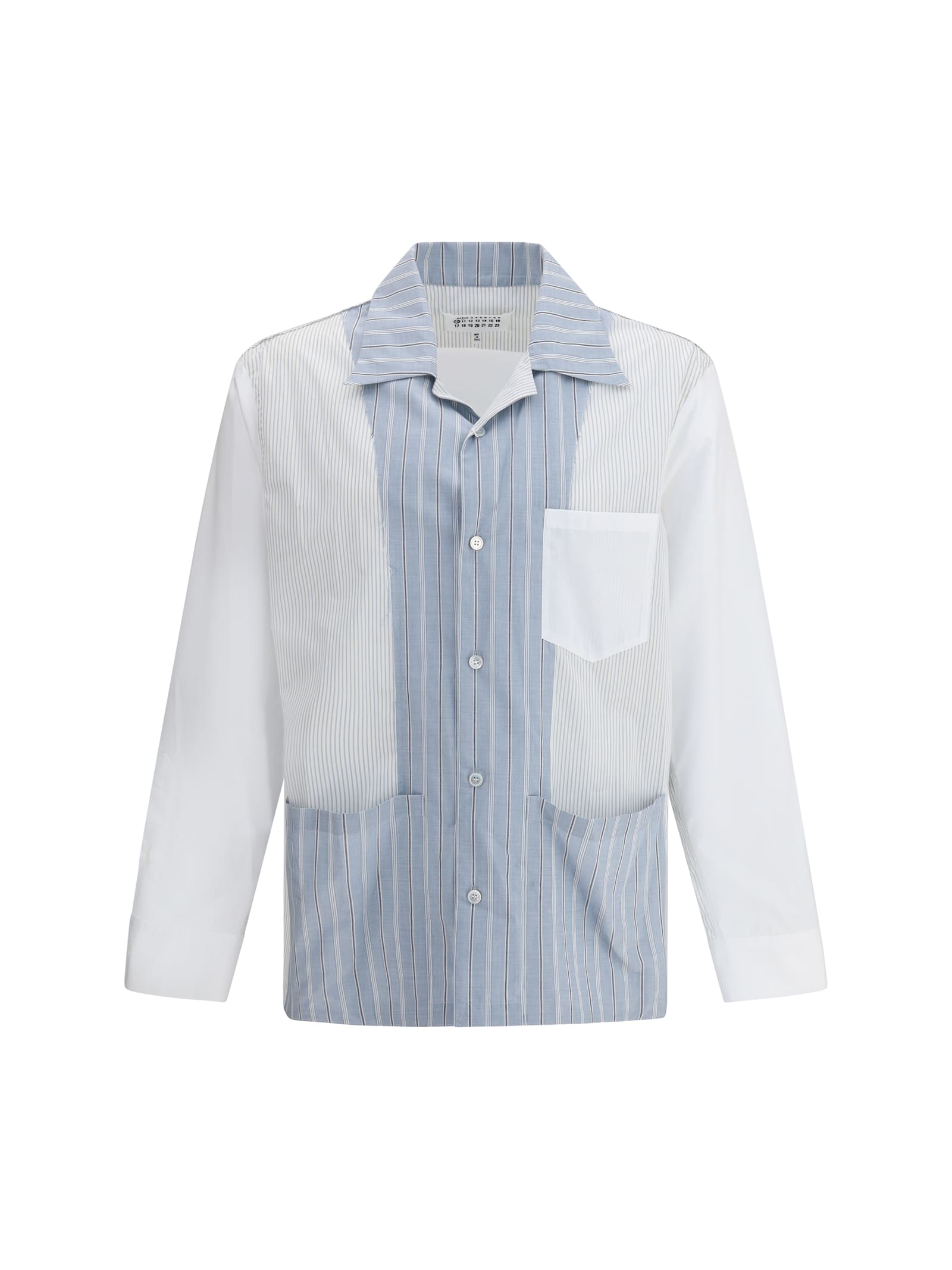 Striped Patchwork Shirt