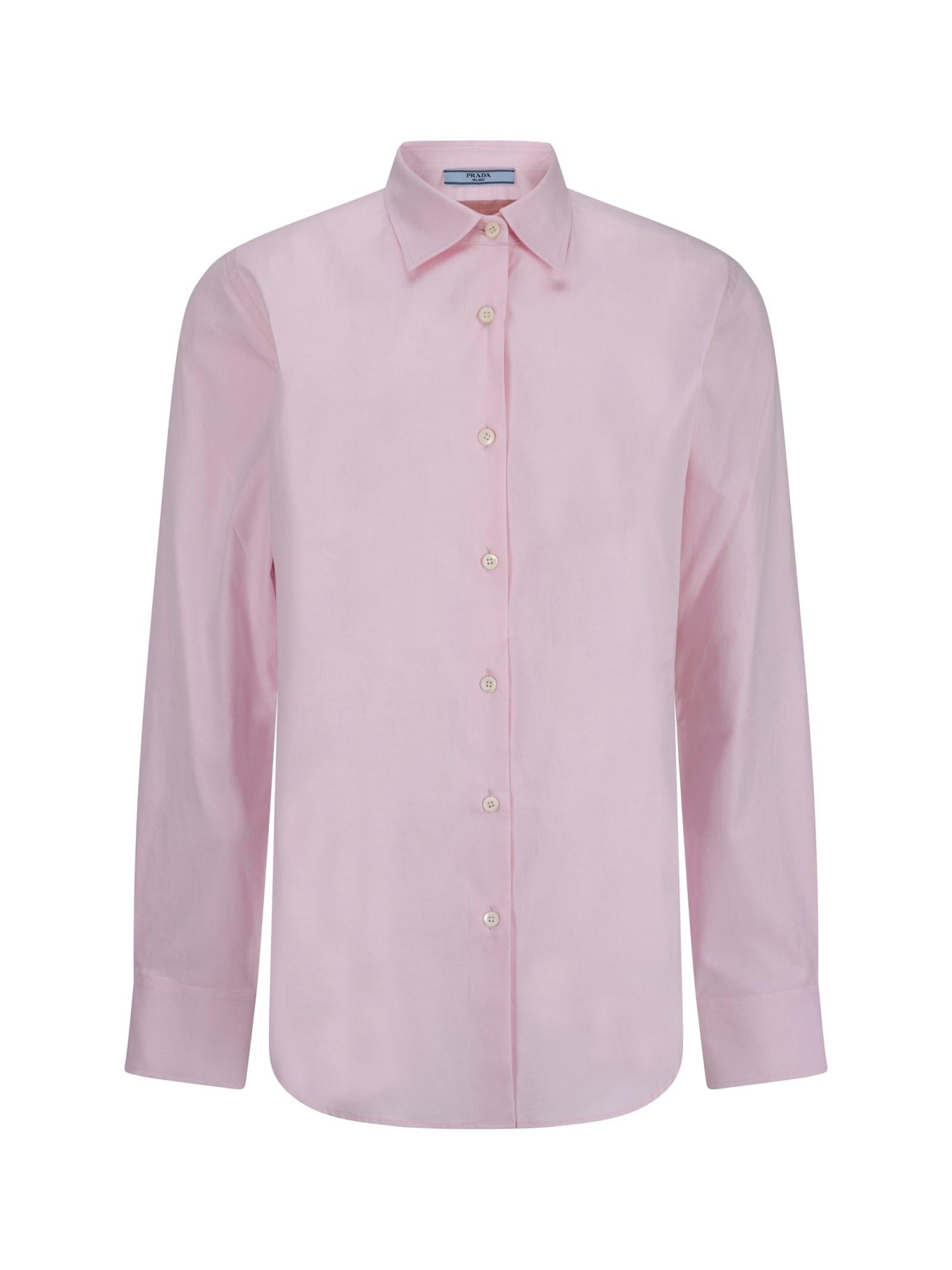 Shop Prada Shirt In Rosa