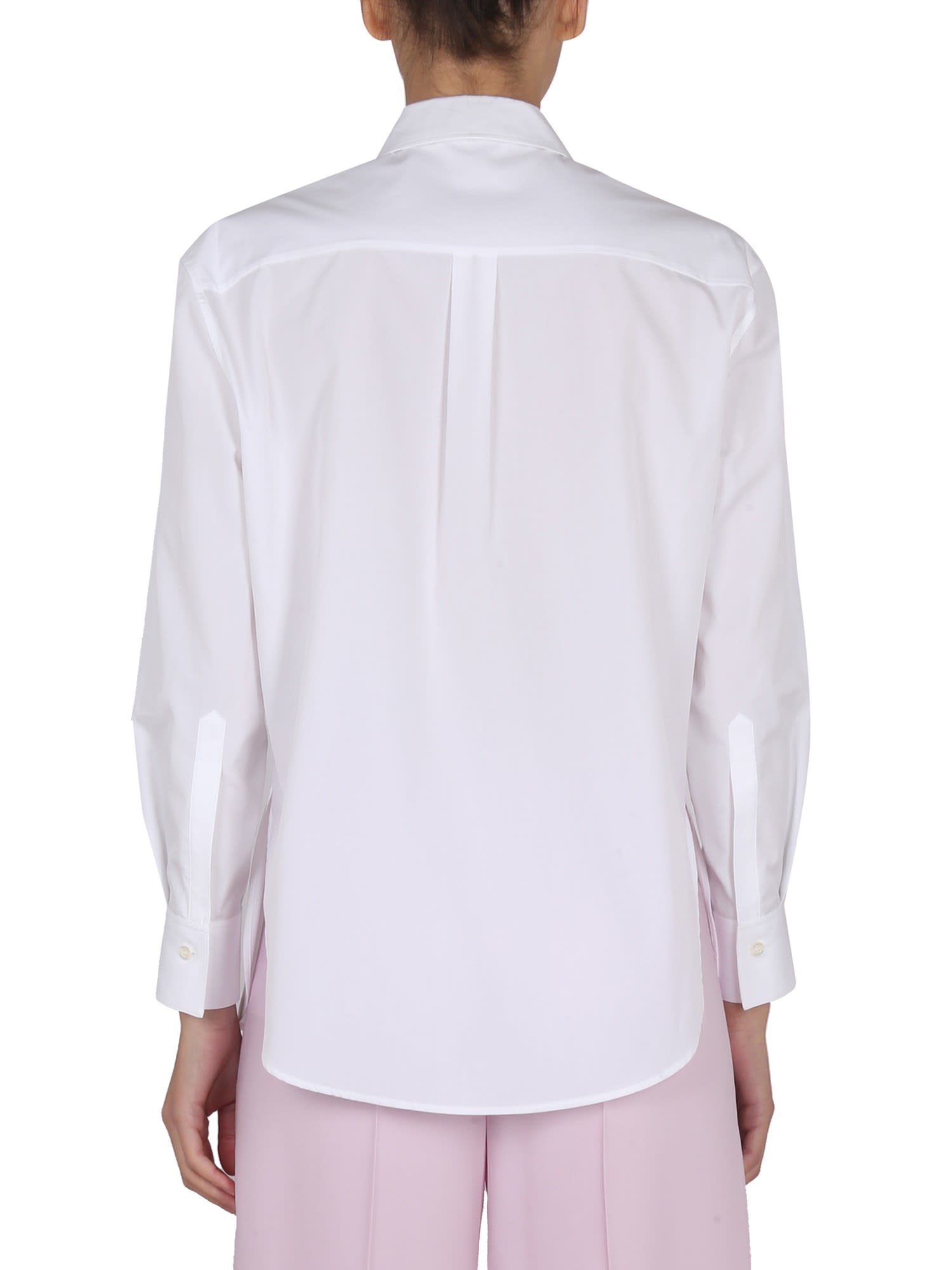 Alexander Mcqueen Mcqueen Tuxedo Shirt In White