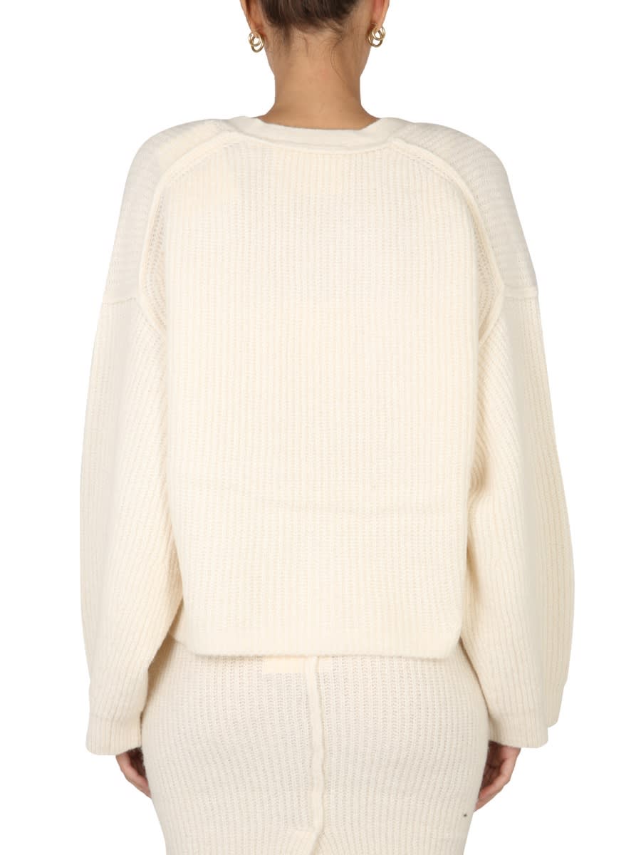 Remain Birger Christensen Cardigan "karin" In Ivory