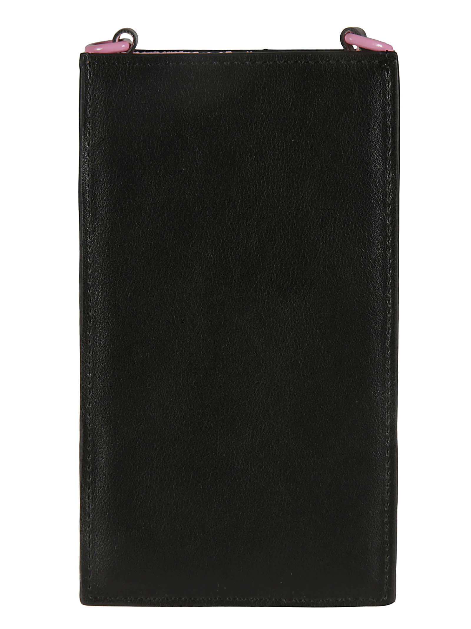 Shop Chiara Ferragni Eyelike Iphone Case Bag In Black