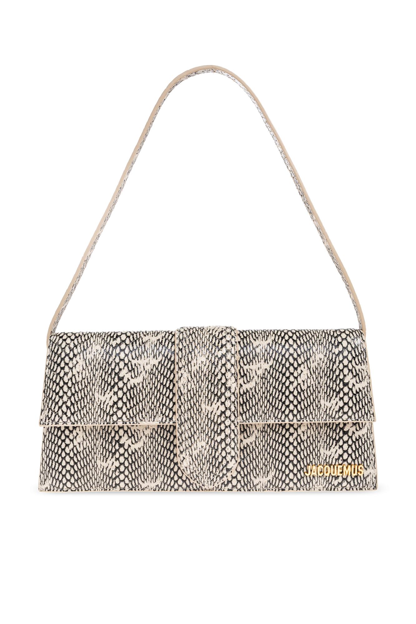 Jacquemus Shoulder Bag Le Bambino Long In Sand