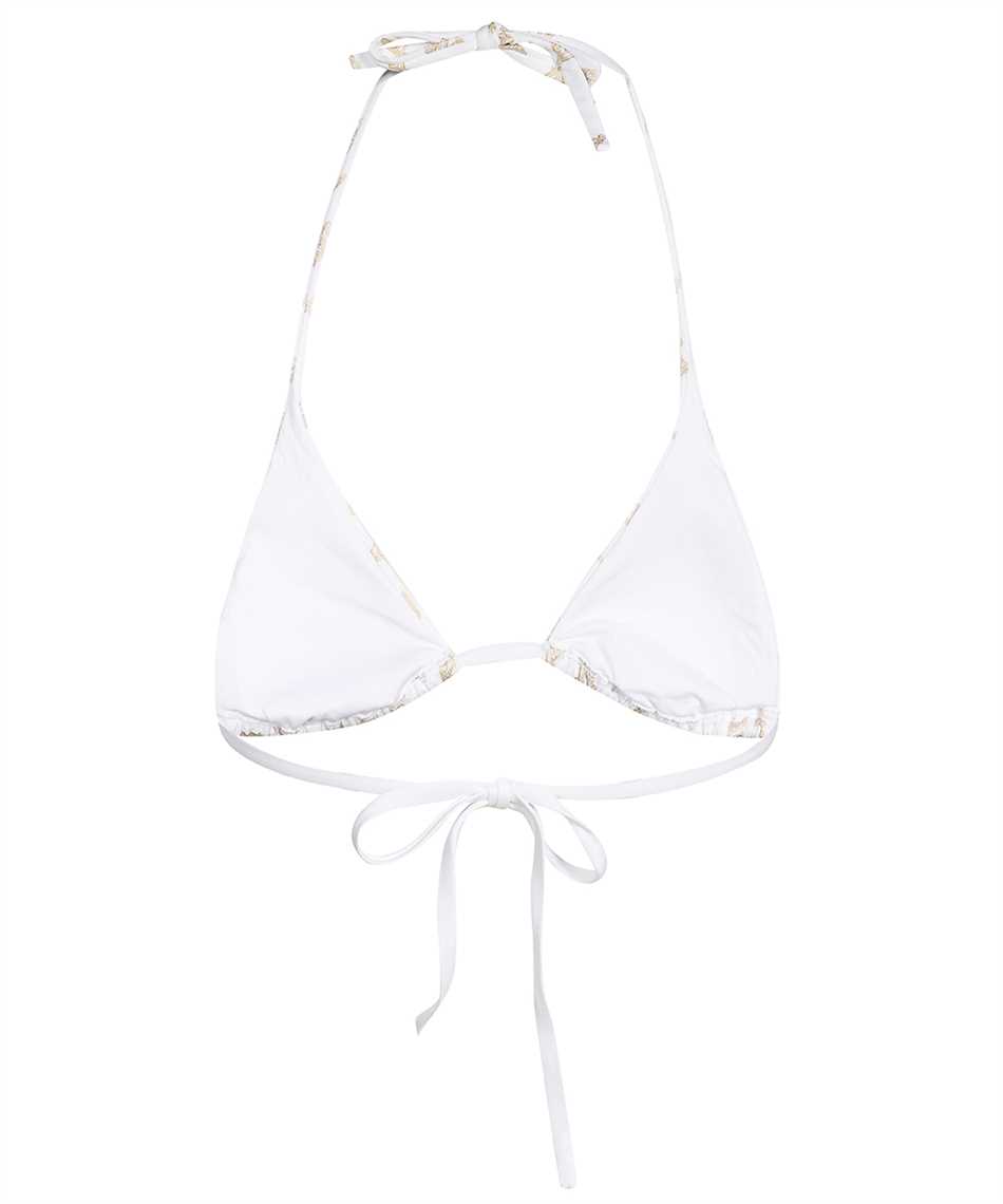 Max Mara Beachwear Alyssa White Bikini Top In White