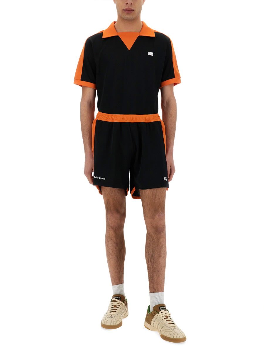 Shop Wales Bonner Jersey Shorts In Black