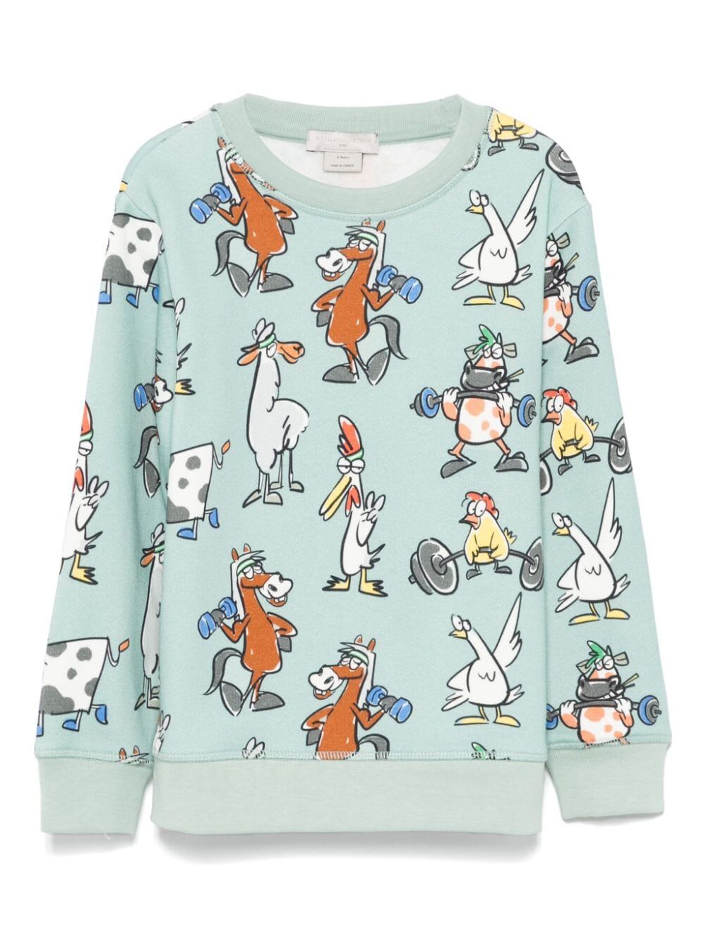 Stella Mccartney Kids' Sweatshirt In Green