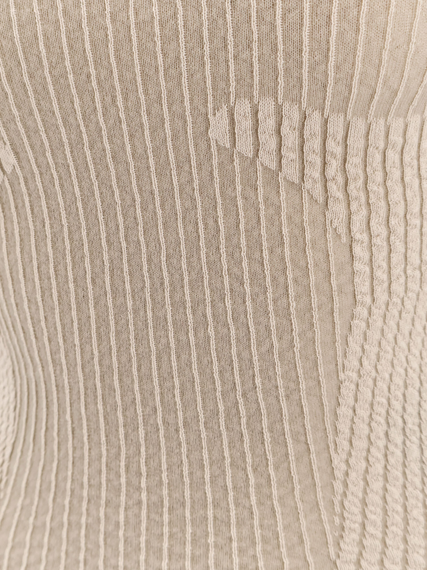 Roa Top Wavy In Misto Cotone Stretch