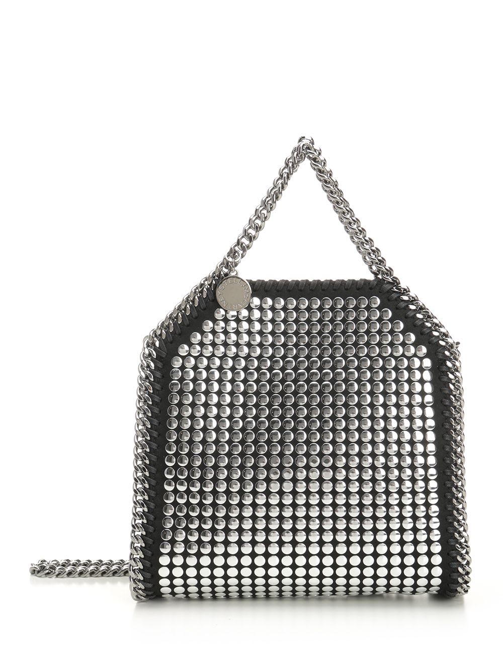 Stella Mccartney Falabella Tiny Tote Bag In Black