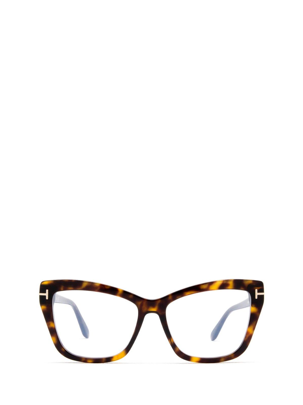 Shop Tom Ford Cat-eye Glasses In 052