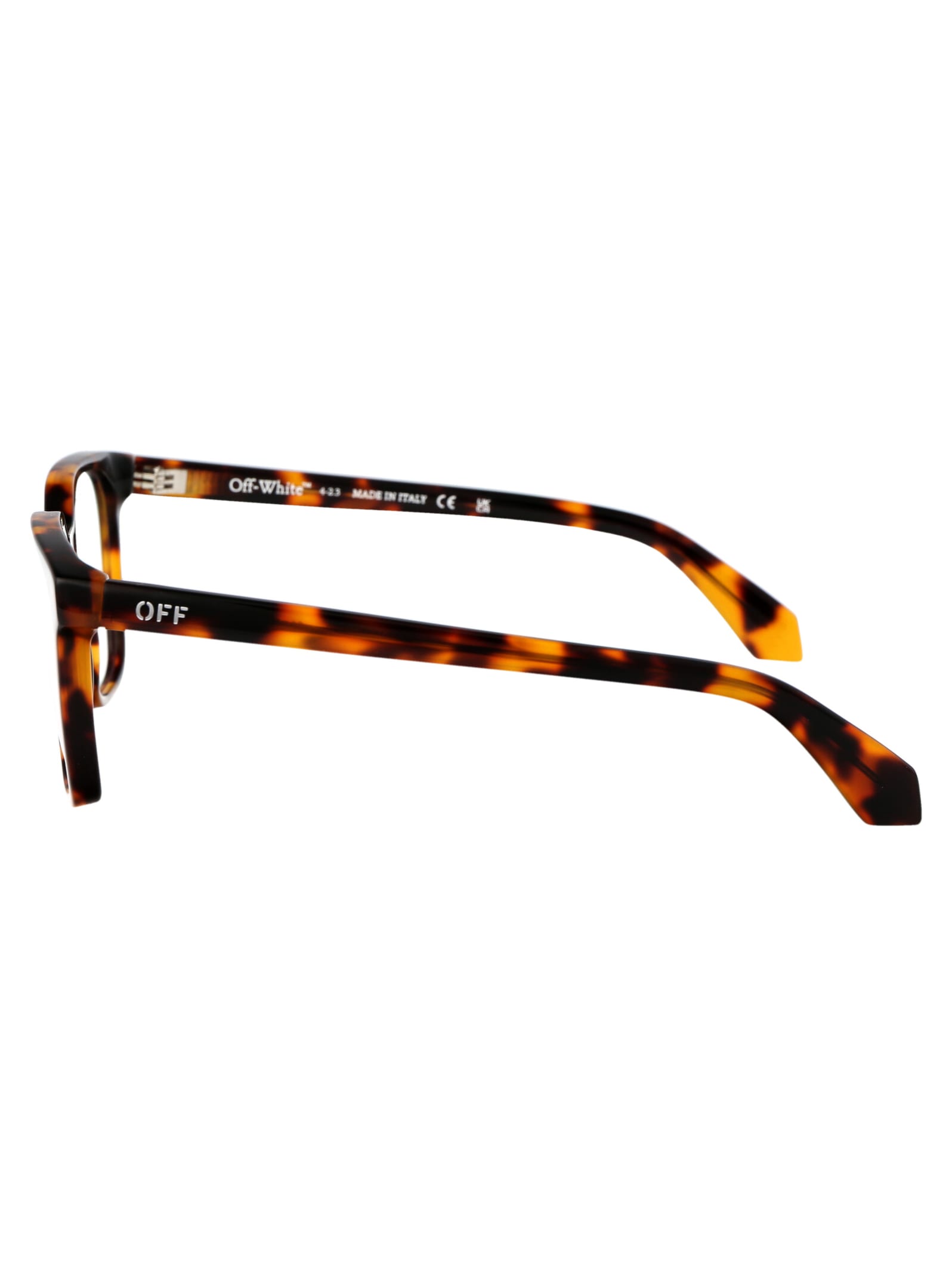 Shop Off-white Optical Style 38 Glasses In 6000 Havana