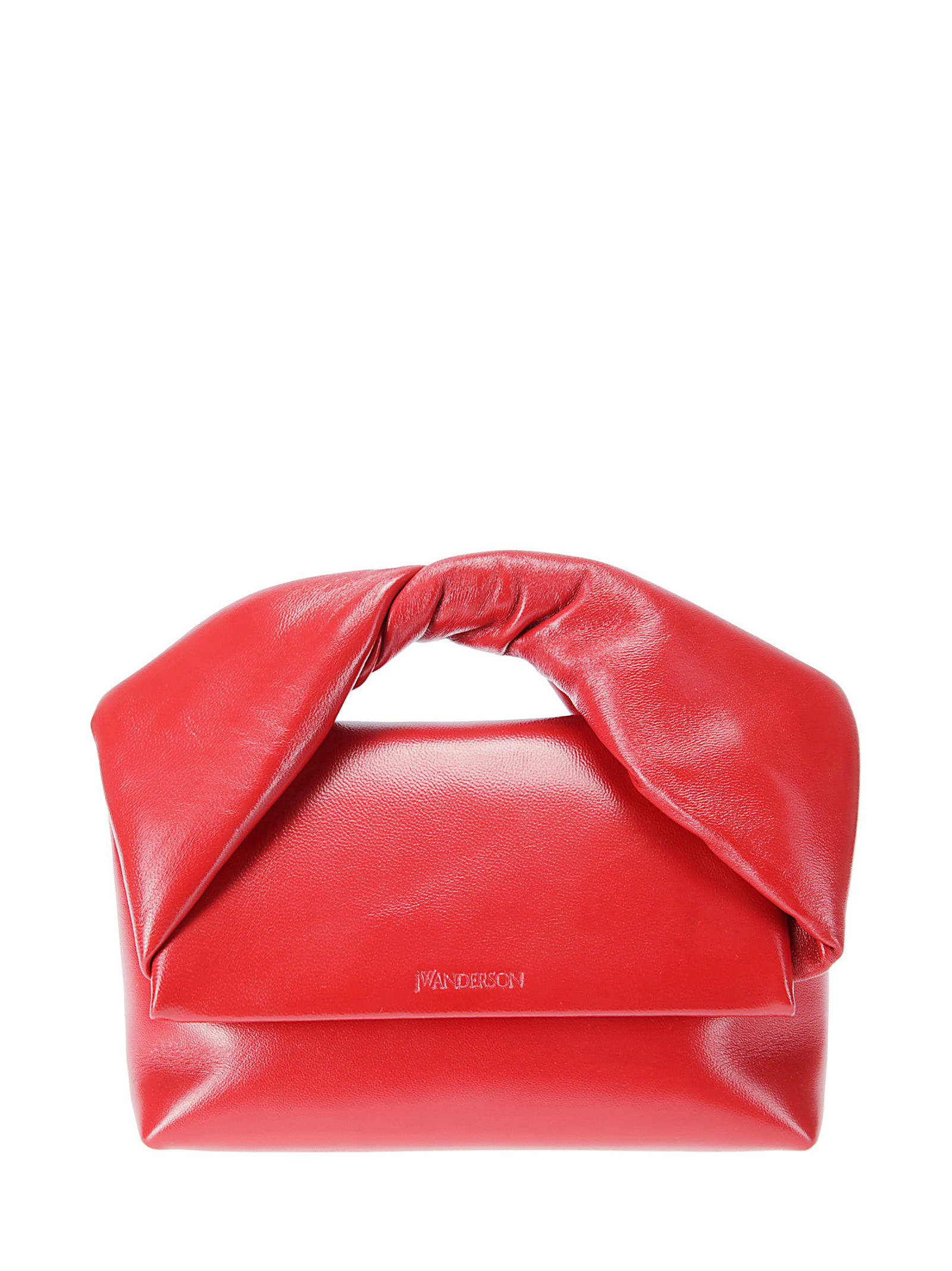 Jw Anderson Midi Twister Bag In Red