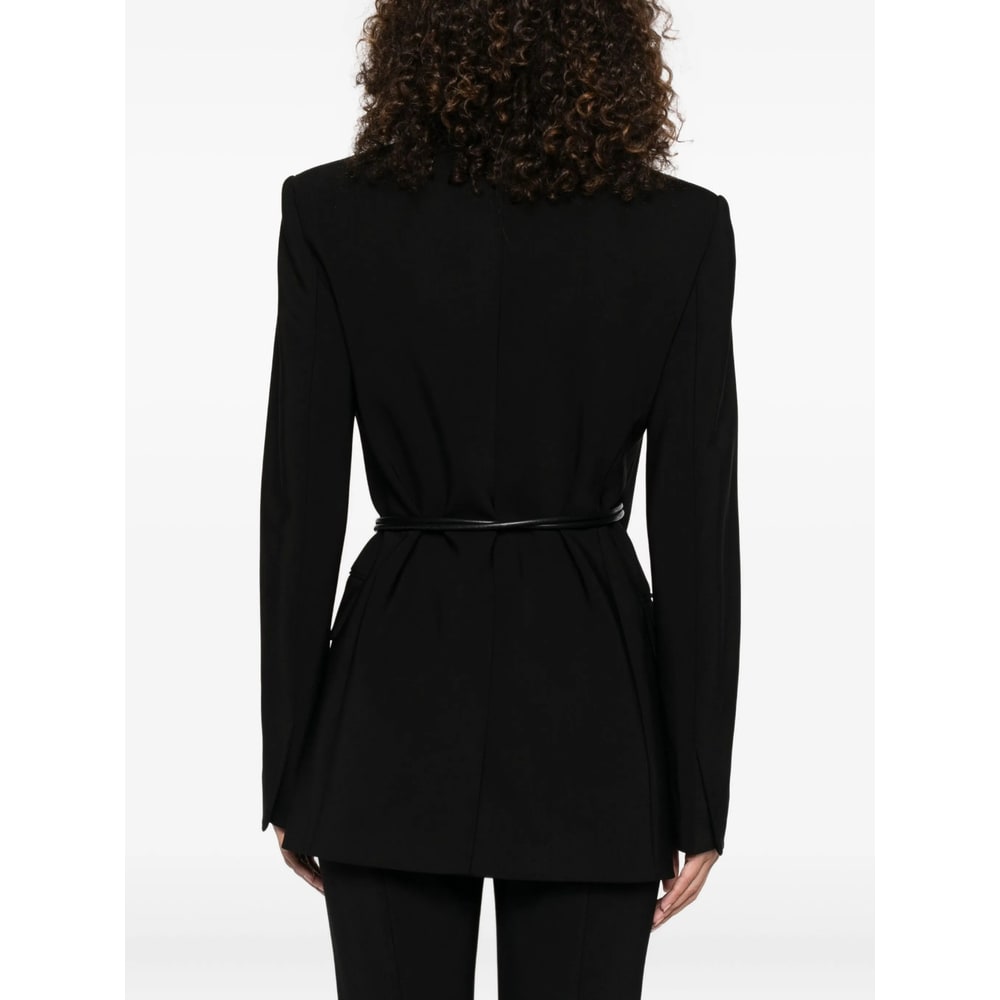 Sportmax 'glassa' Blazer In Black