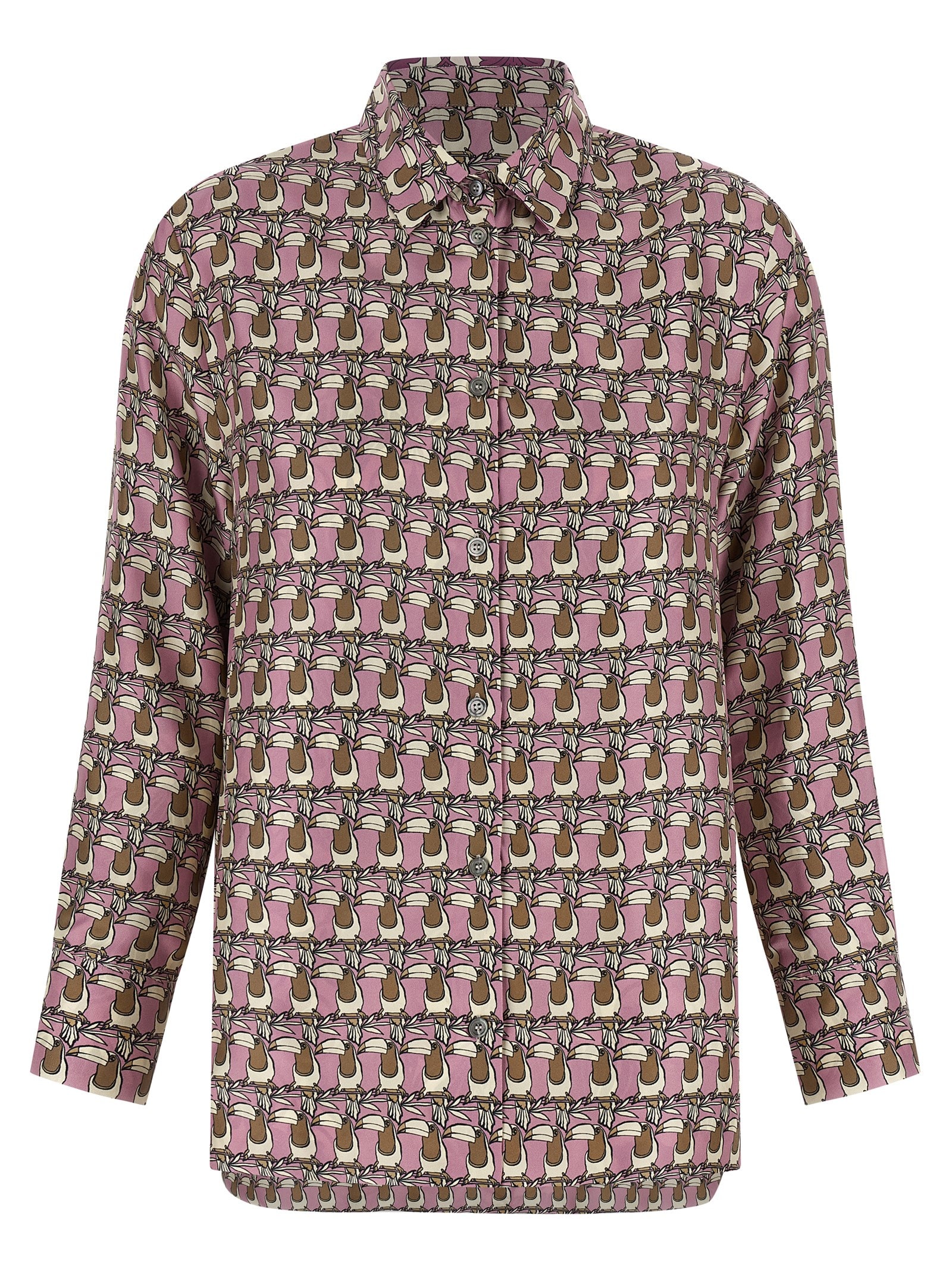 Max Mara Times Shirt And Blouse Multicolor In Pink