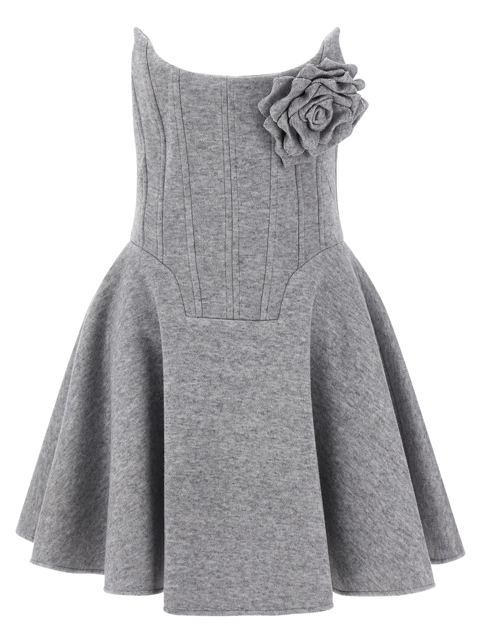 Giuseppe Di Morabito Sleeveless Dress In Gray