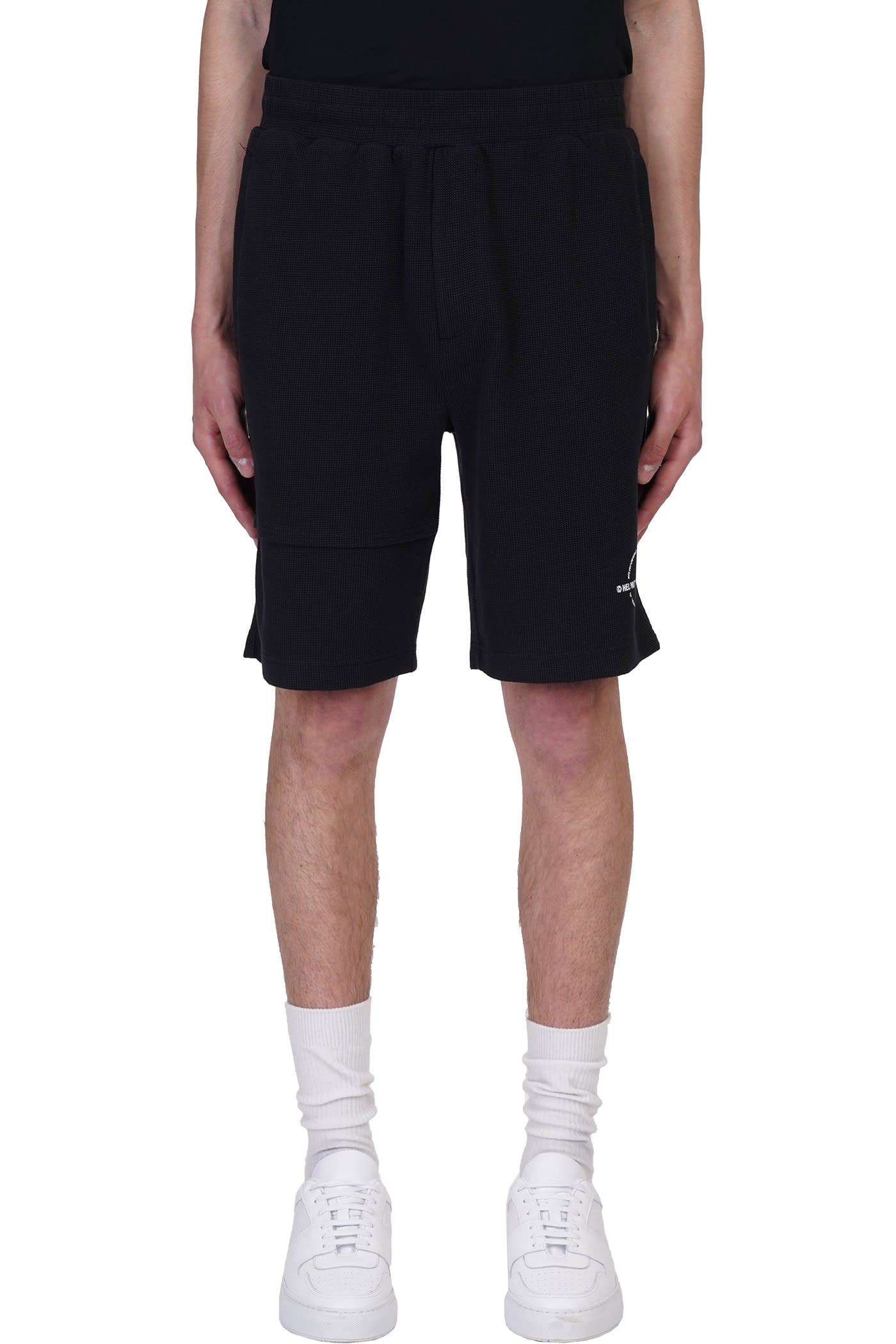 Helmut Lang Shorts In Black Cotton