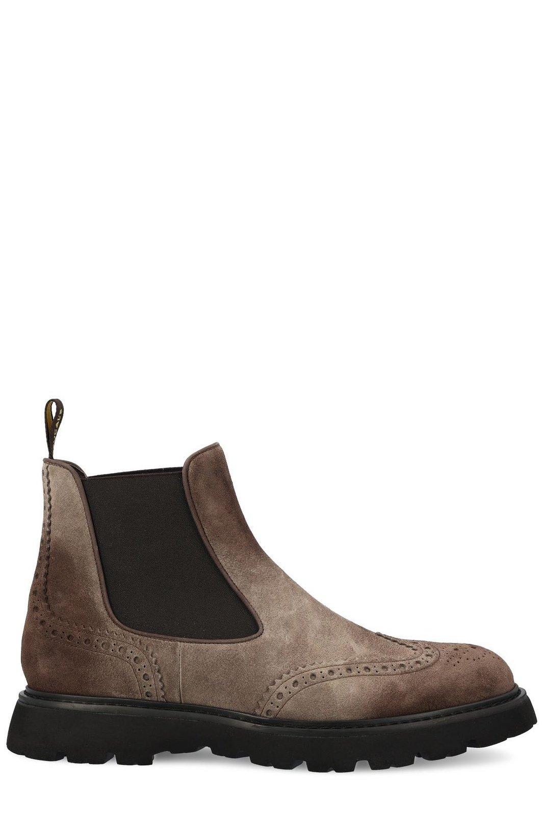 Round-toe Slip-on Boots Doucals