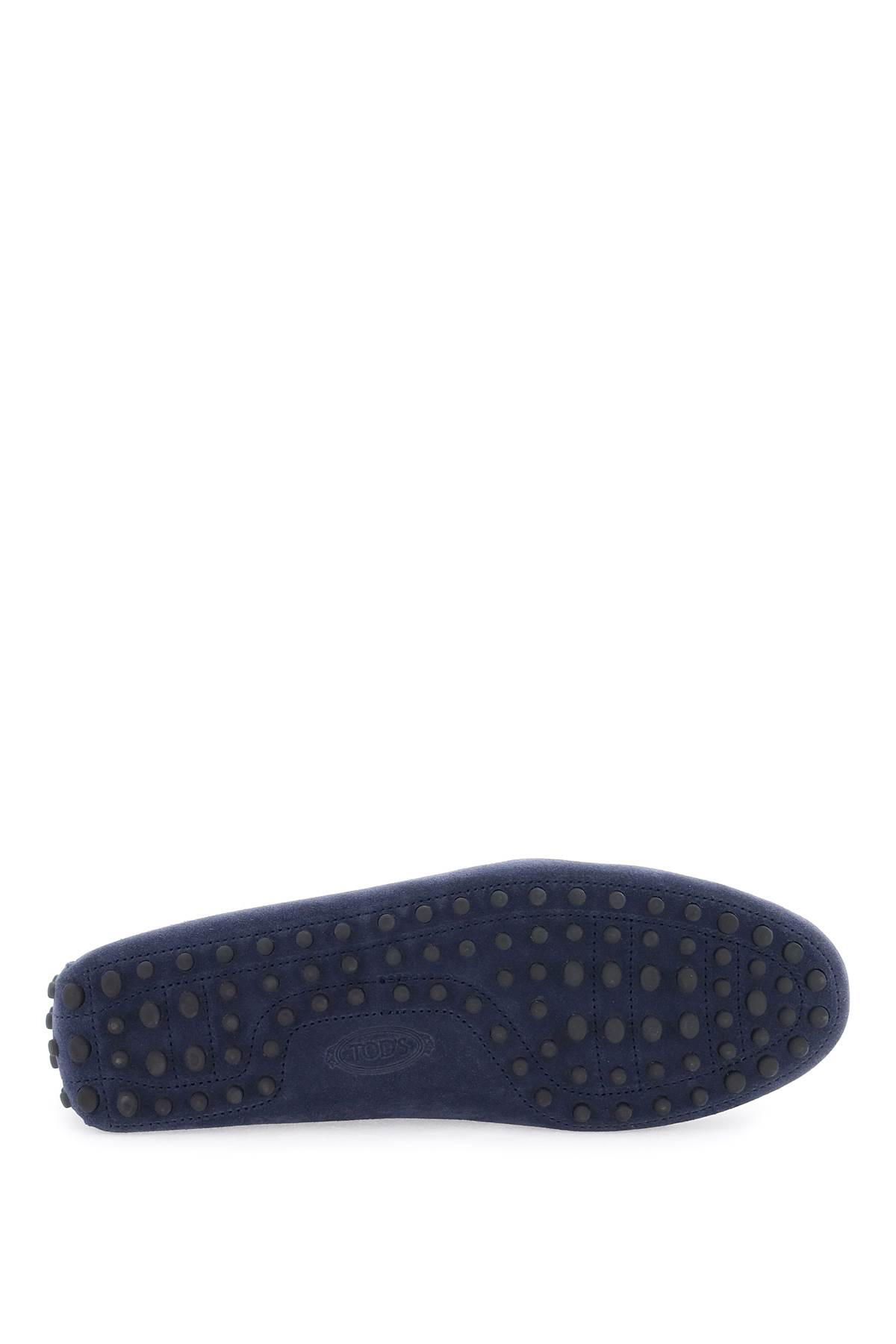 Shop Tod's Gommino Loafers In Galassia (blue)