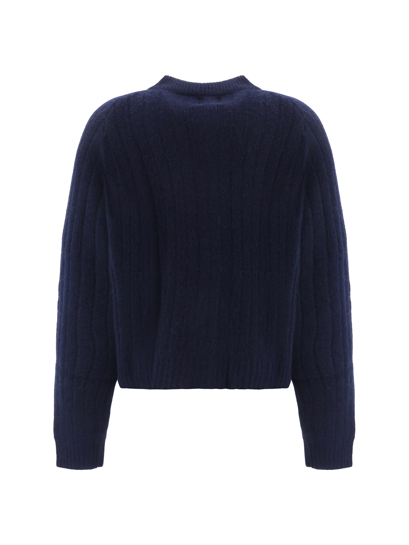 Shop Madeleine Thompson Lenox Cardigan In Navy