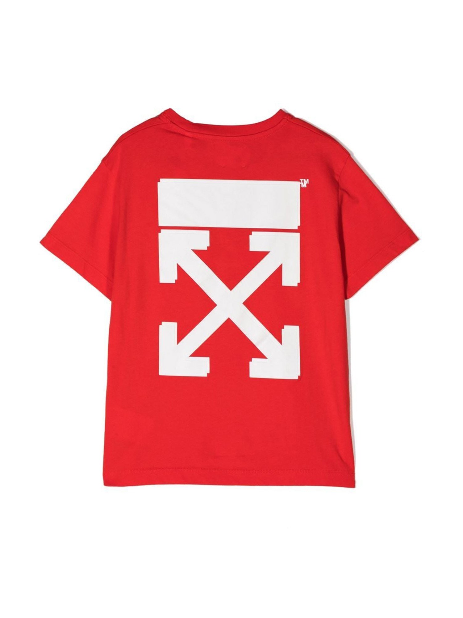 Off-white Red T-shirt For With | ModeSens