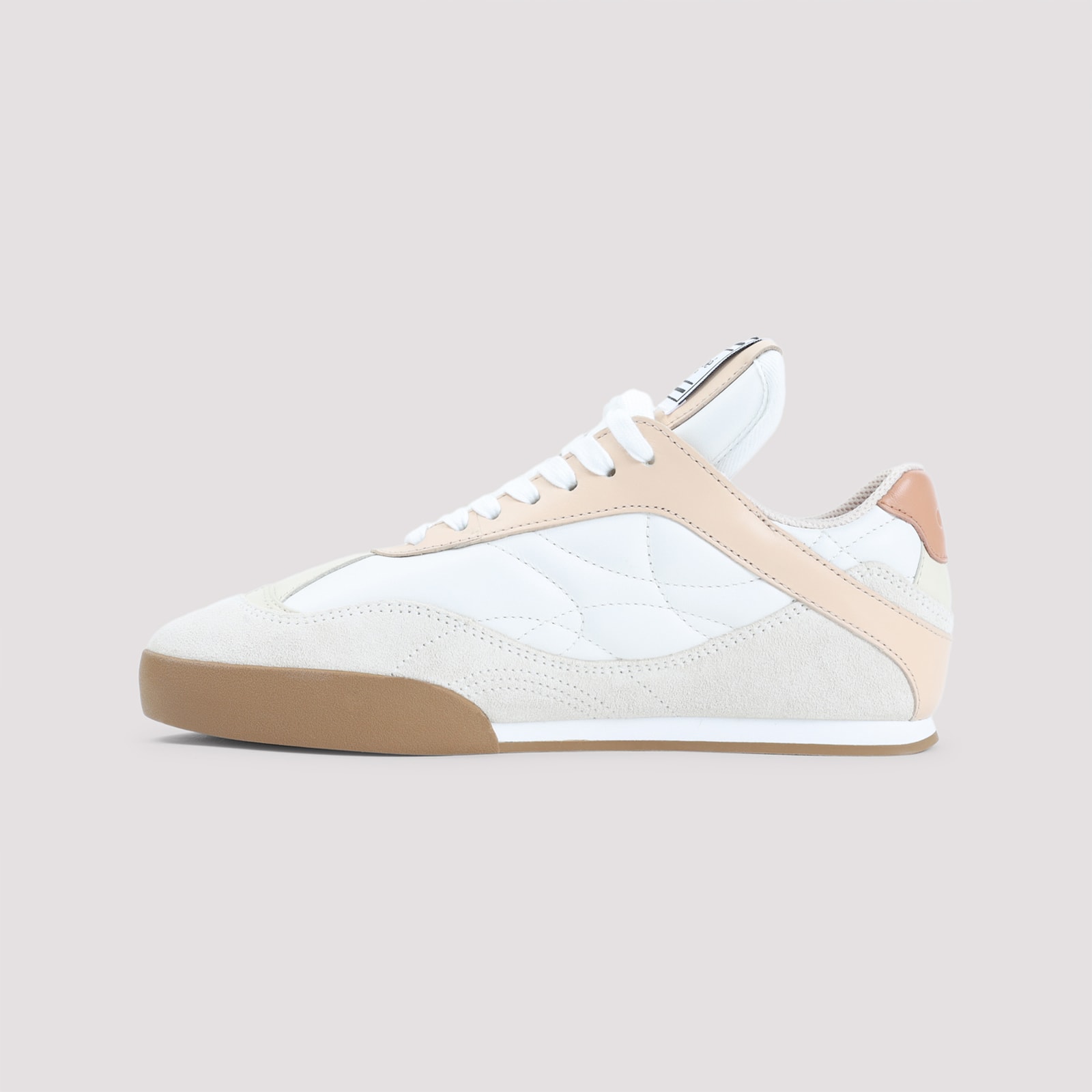 Chloé Multicolor Kick Leather And Suede Sneakers