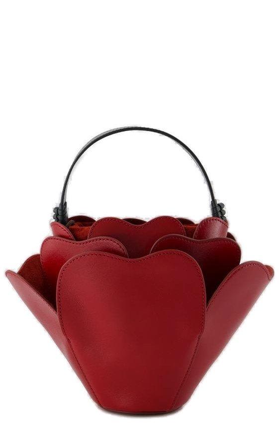 Shop Staud Juliet Floral Motif Tote Bag