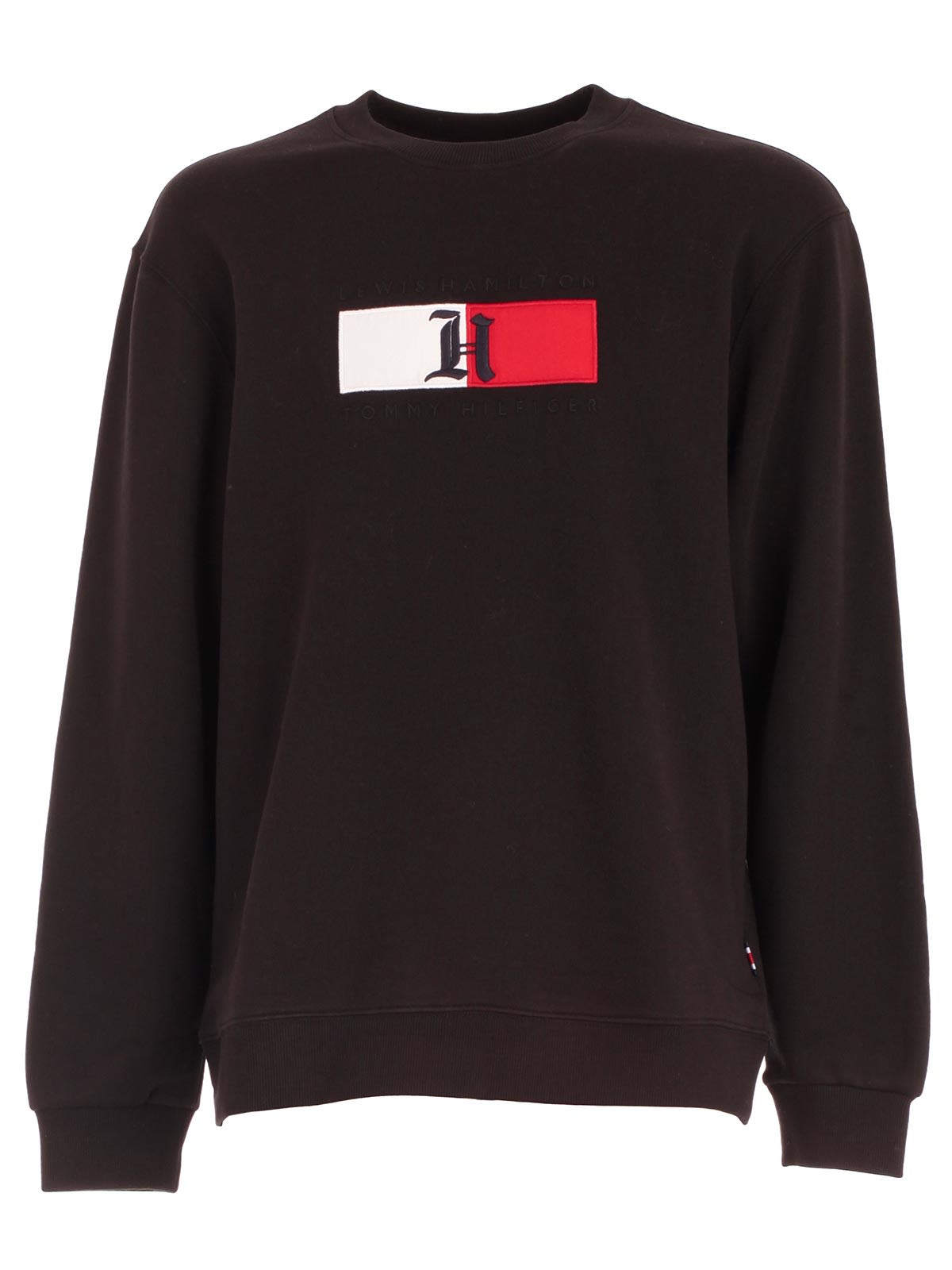 tommy hilfiger logo crew neck