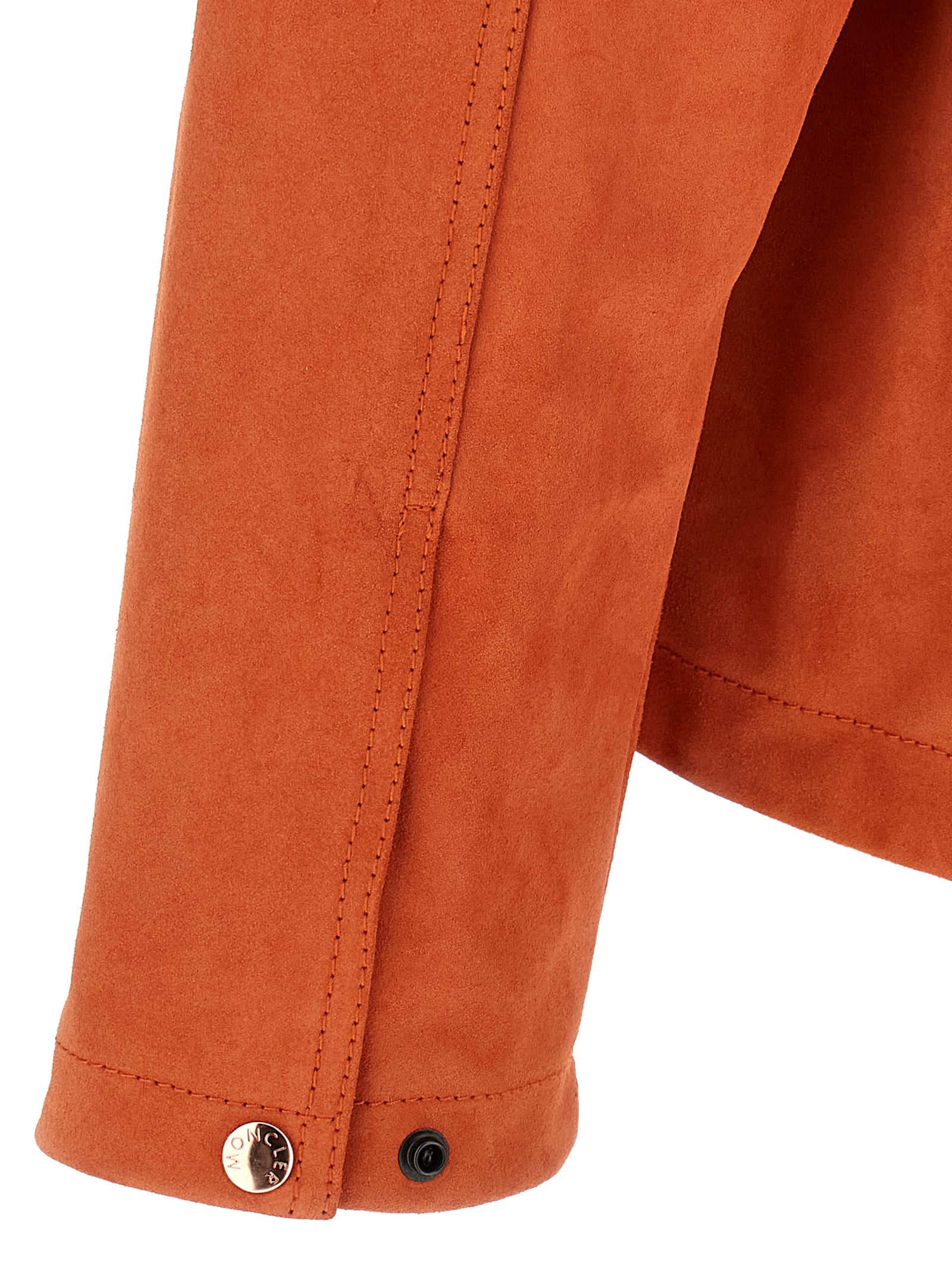 Moncler Genius Moncler X Gilgafarm Navel Jacket By Donaldglover In Orange