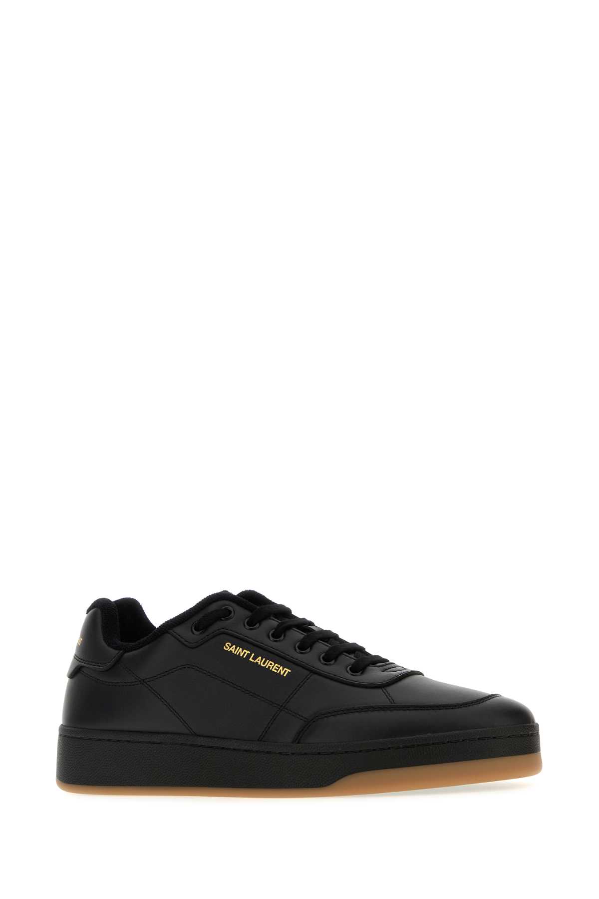 Saint Laurent Sole Contrast Reinforced Toe Cap Sneakers In Multi